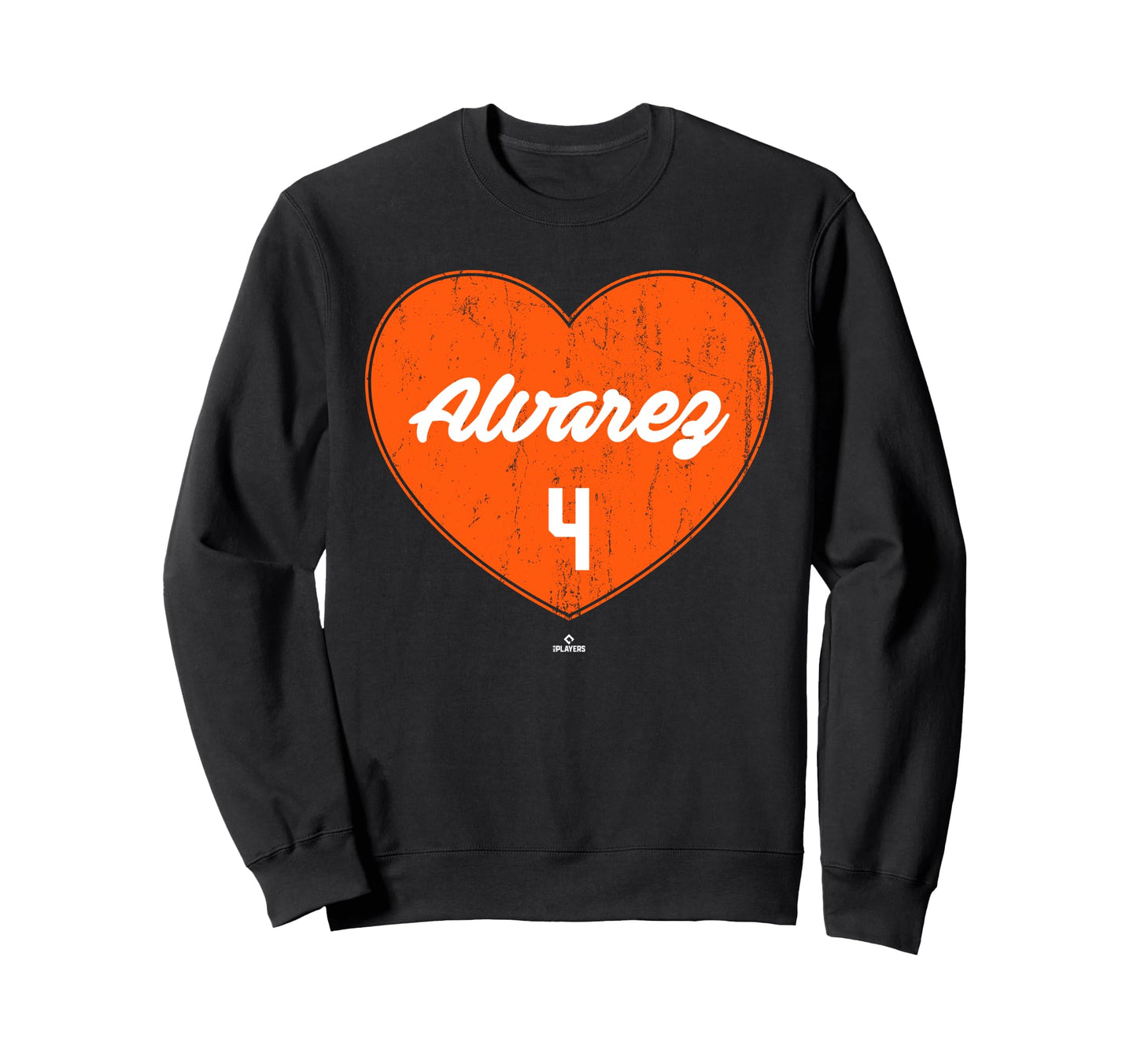 Distressed Heart Francisco Sweatshirt - Minimalist Print for Adults - T-Shirt, Sweatshirt, Hoodie