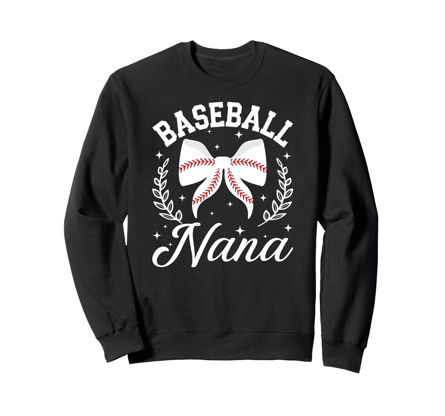 Baseball Nana Baseball Player Nana Sweatshirt - Trendy Graphic for Adults - T-Shirt, Sweatshirt, Hoodie
