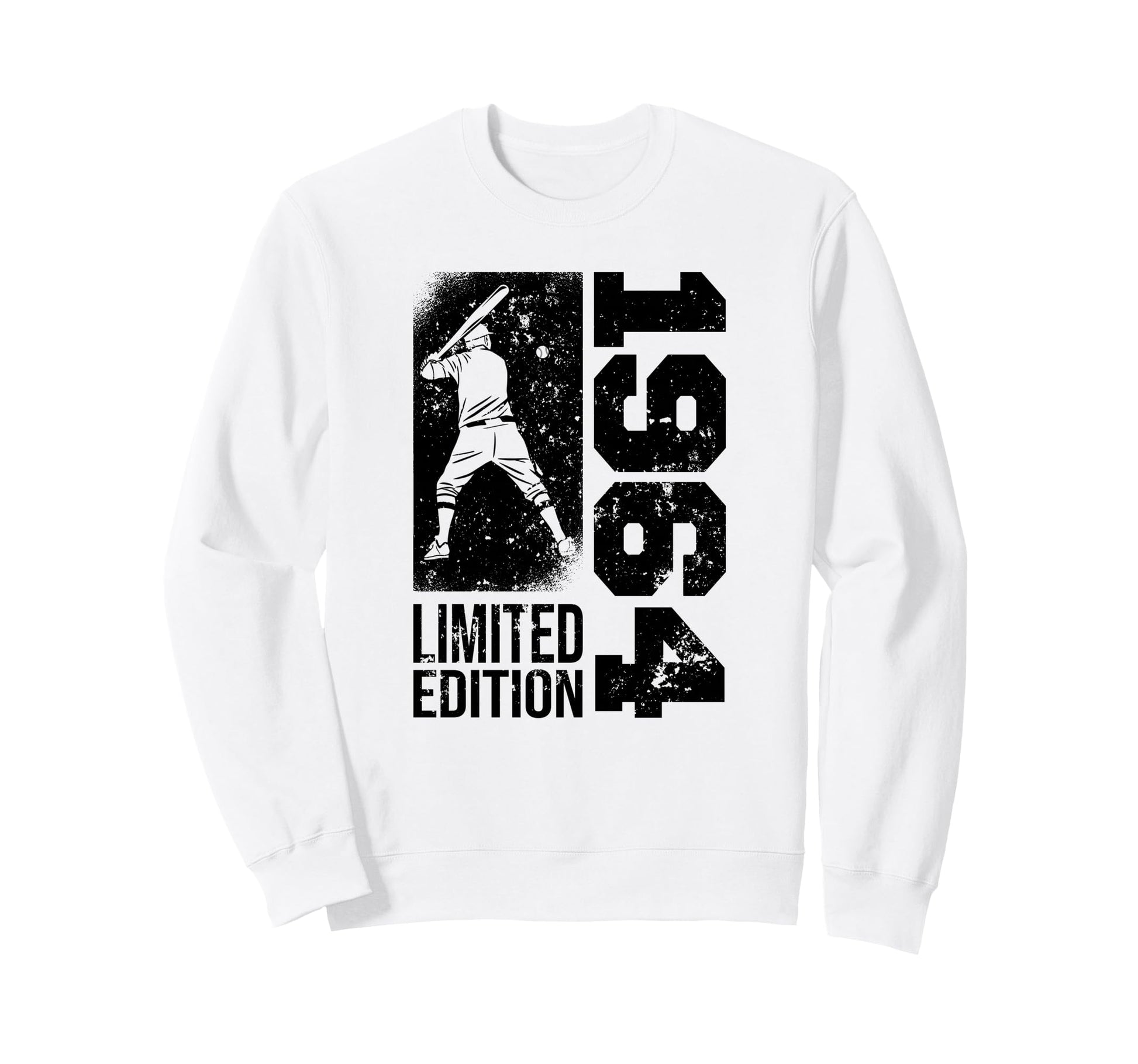 Baseball Player Born 1964 Sweatshirt - Custom Art Print for Adults - T-Shirt, Sweatshirt, Hoodie