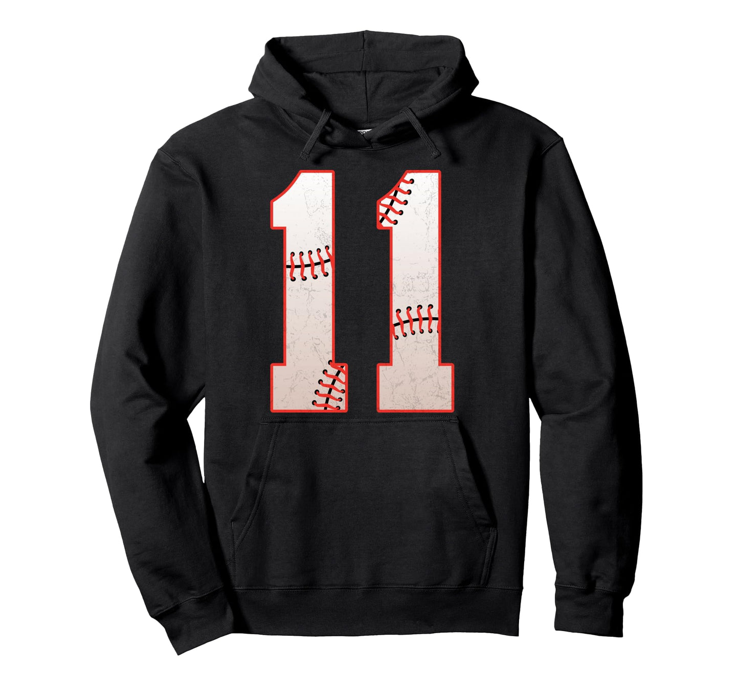 Baseball Player 11Th Birthday Party 11 Hoodie - Trendy Graphic Men Women - T-Shirt, Sweatshirt, Hoodie