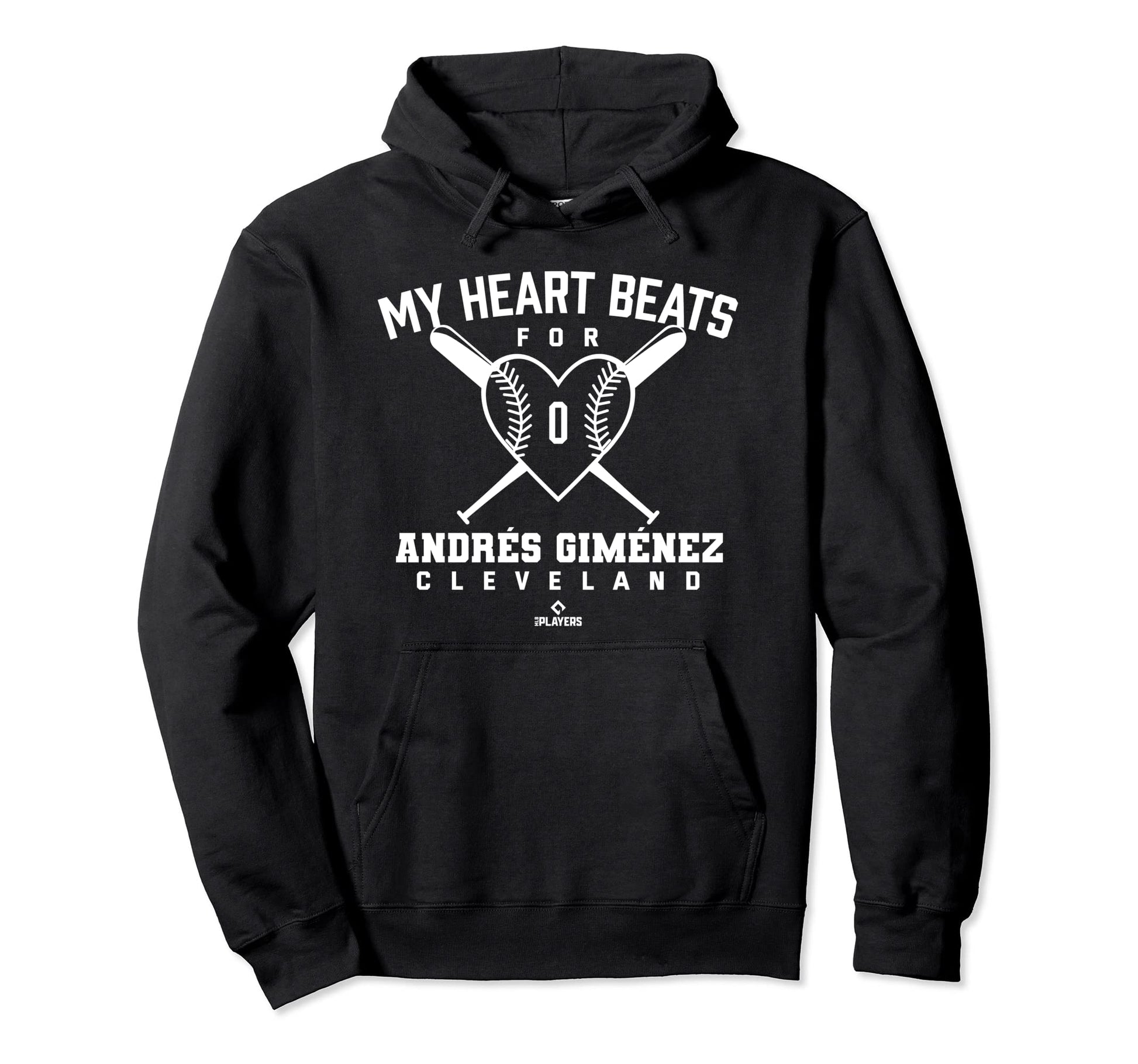 My Heart Beats Andres Gimenez Hoodie - Aesthetic Graphic for Adults - T-Shirt, Sweatshirt, Hoodie