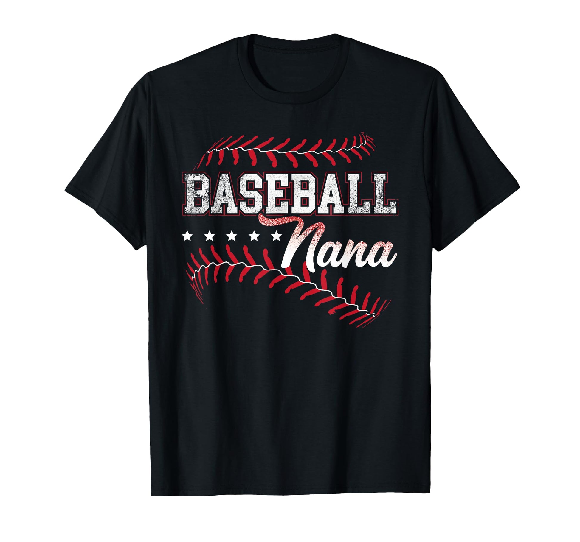 Baseball Nana Baseball Grandma Gift T-Shirt - Aesthetic Graphic for Adults - T-Shirt, Sweatshirt, Hoodie