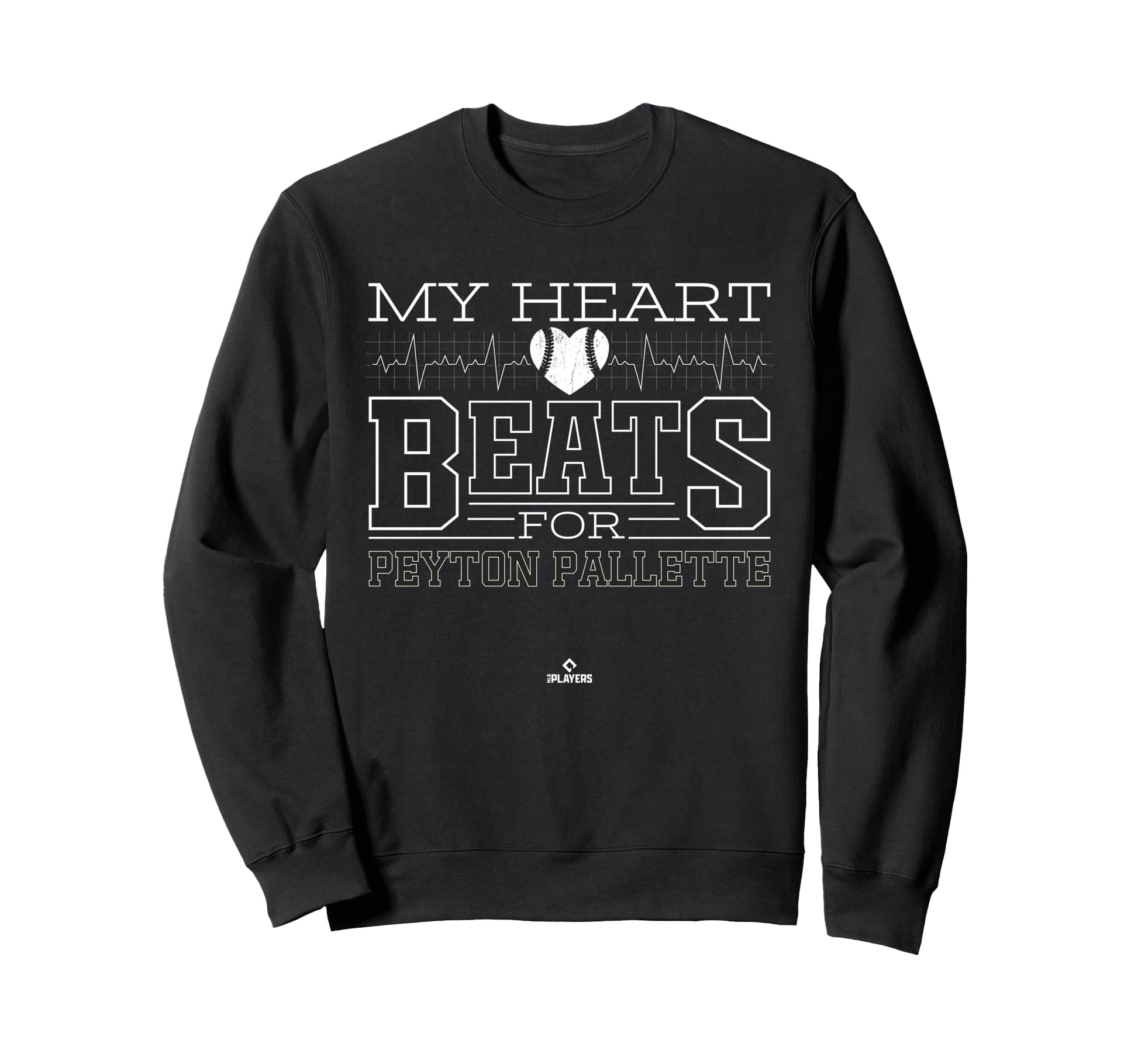 My Heart Beats Peyton Pallette Sweatshirt - Minimalist Print Men Women - T-Shirt, Sweatshirt, Hoodie
