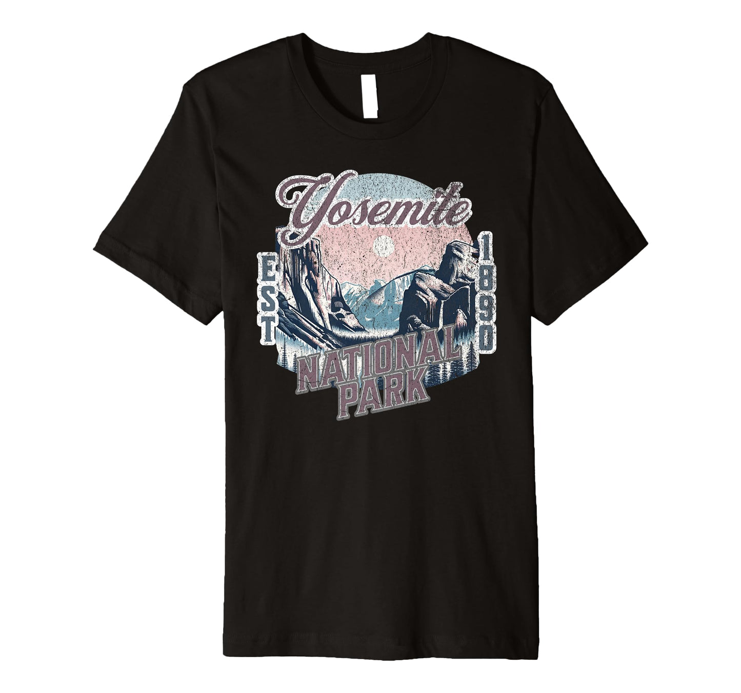 Yosemite National Park Established T-Shirt - Trendy Graphic for Adults - T-Shirt, Sweatshirt, Hoodie