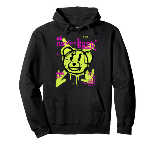 Aesthetic Streetwear Teddy Bear Hoodie - Casual Everyday Wear Men Women - T-Shirt, Sweatshirt, Hoodie