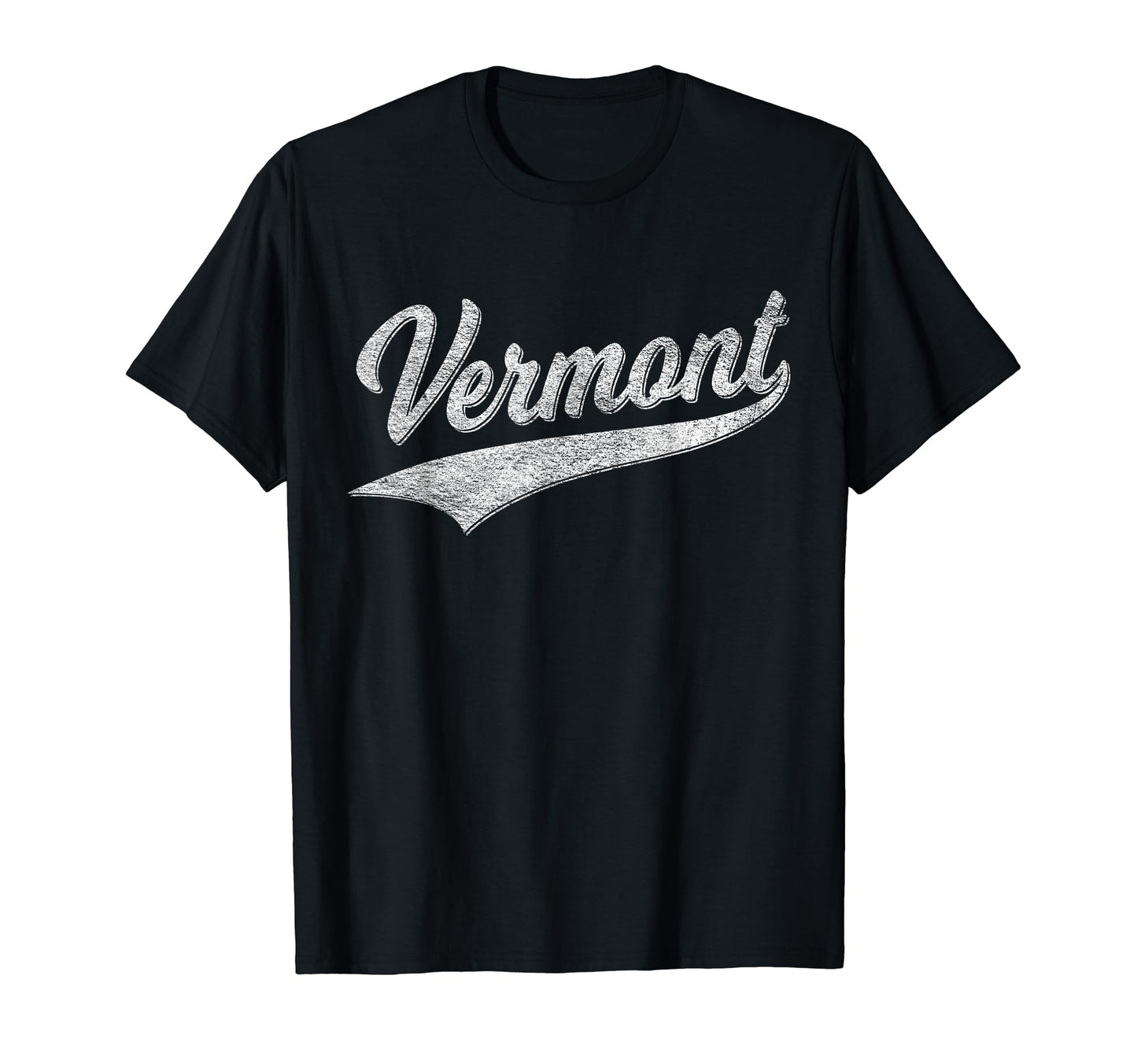 Vermont State Varsity Script Sports T-Shirt - Minimalist Print Men Women - T-Shirt, Sweatshirt, Hoodie