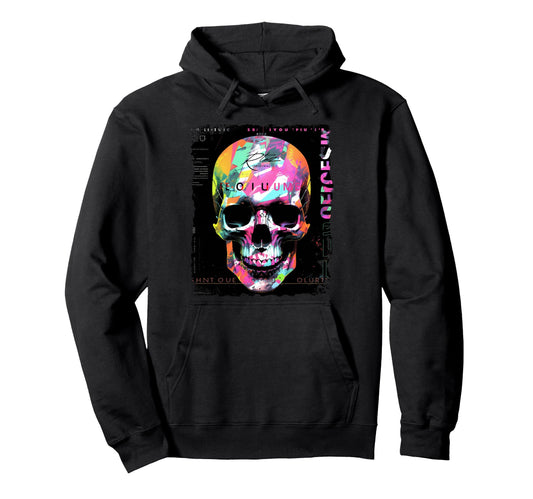 Aesthetic Streetwear Skull Hoodie - Streetwear Style Unisex - T-Shirt, Sweatshirt, Hoodie