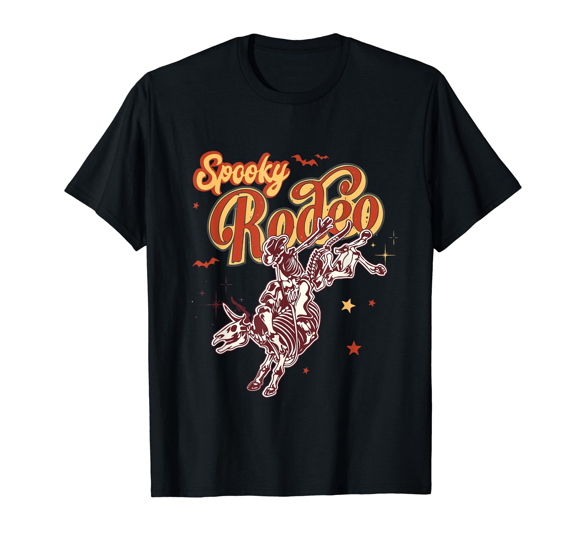 Spooky Rodeo Western Skeleton Cowboy T-Shirt - Streetwear Style for Adults - T-Shirt, Sweatshirt, Hoodie