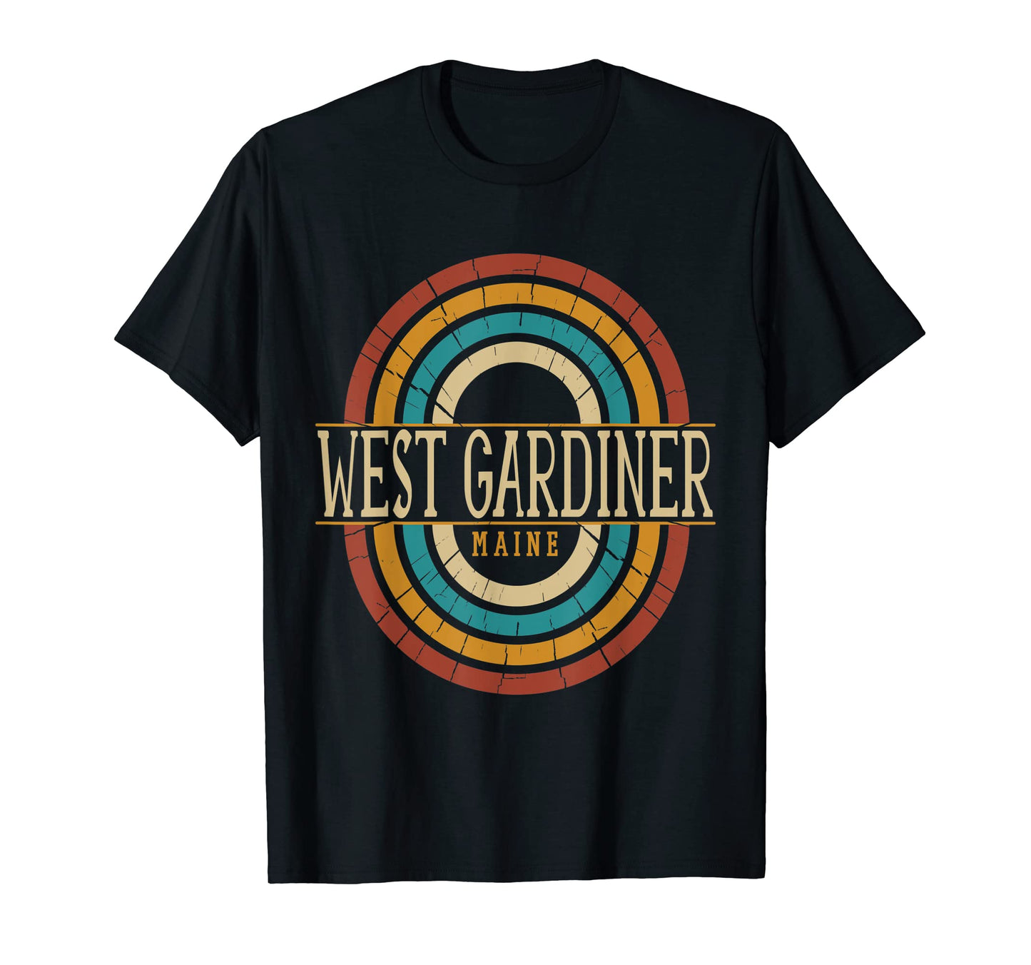 West Gardiner Maine Me Souvenirs T-Shirt - Novelty Apparel Men Women - T-Shirt, Sweatshirt, Hoodie