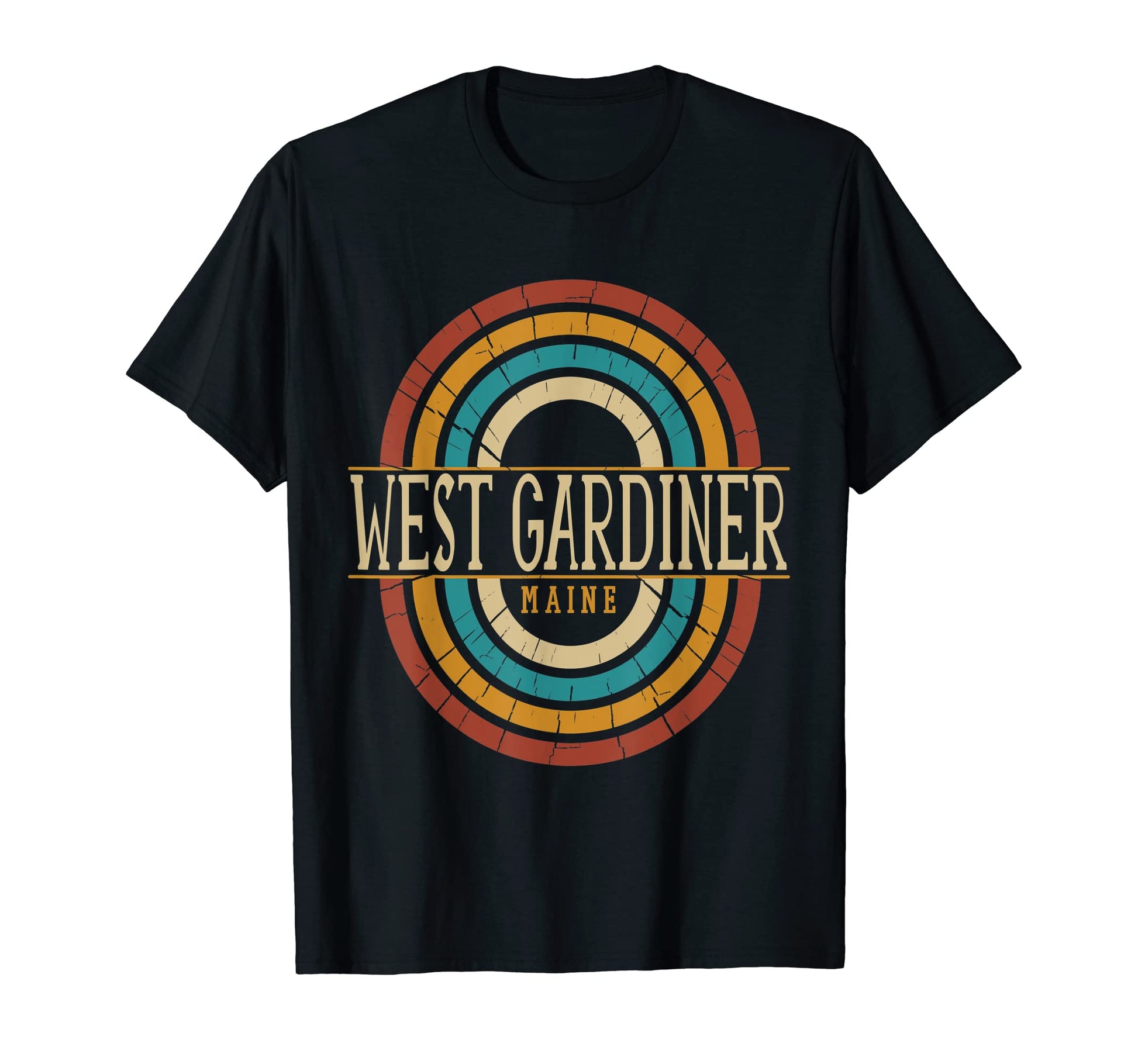 West Gardiner Maine Me Souvenirs T-Shirt - Novelty Apparel Men Women - T-Shirt, Sweatshirt, Hoodie