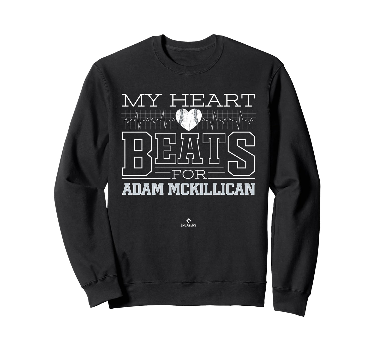 My Heart Beats Adam Mckillican Sweatshirt - Casual Everyday Wear Unisex - T-Shirt, Sweatshirt, Hoodie