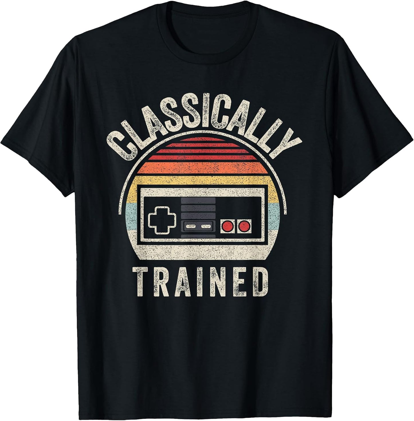 Retro Vintage Classically Trained Video Game - Adult & Kids T-Shirts, Sweatshirts & Hoodies apparel design preview 1