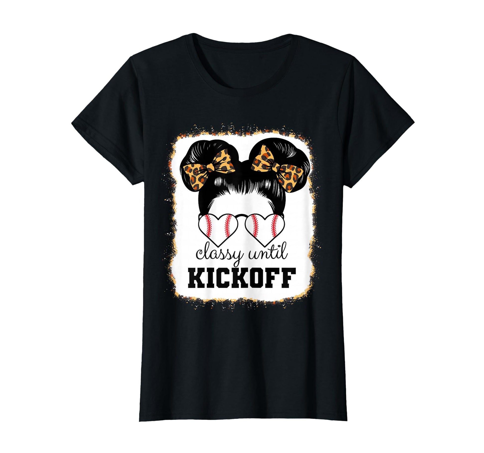 Baseball Player Leopard Classy Until T-Shirt - Trendy Graphic for Adults - T-Shirt, Sweatshirt, Hoodie