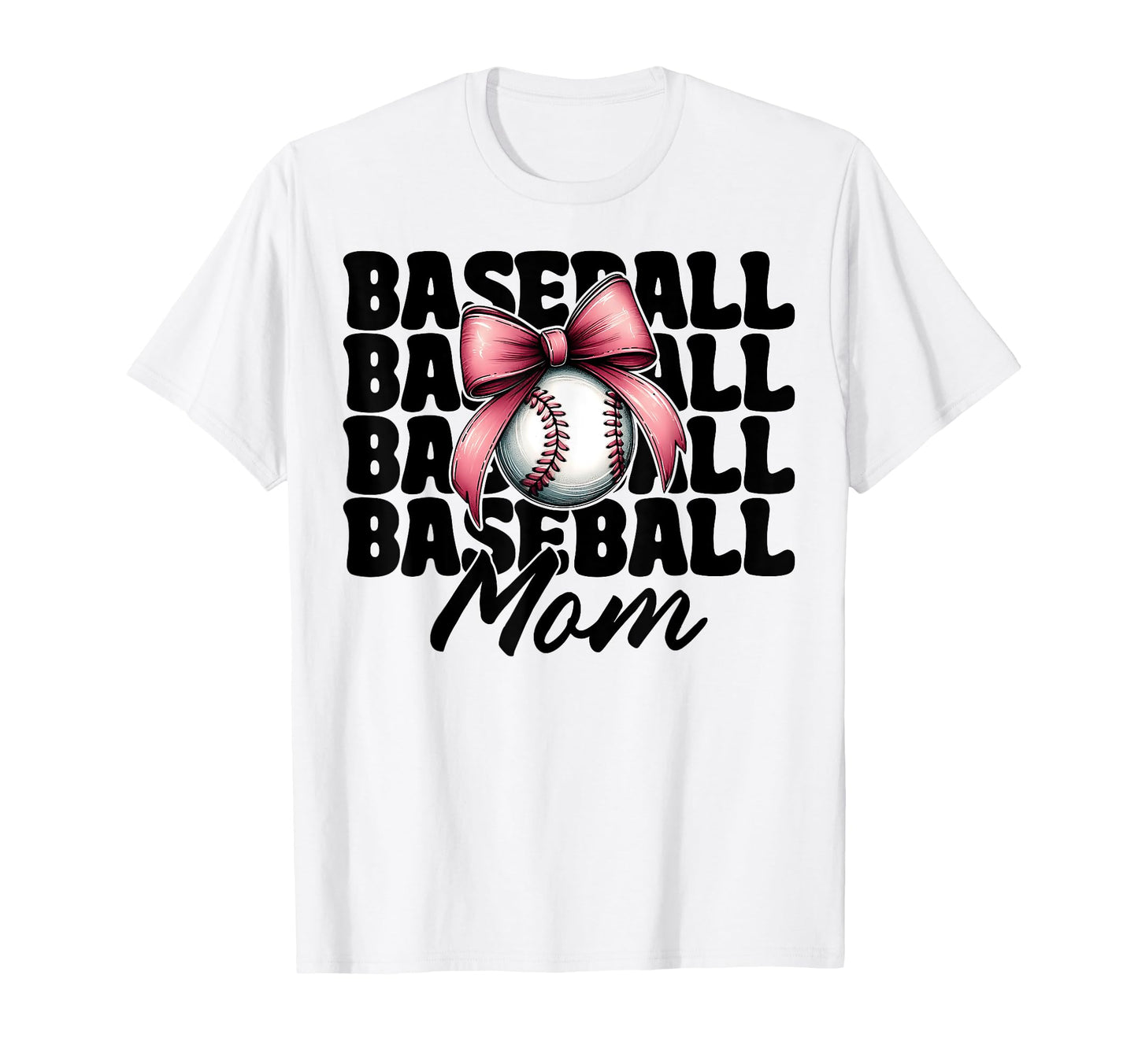 Baseball Mom Baseball Mama Mothers T-Shirt - Aesthetic Graphic Men Women - T-Shirt, Sweatshirt, Hoodie
