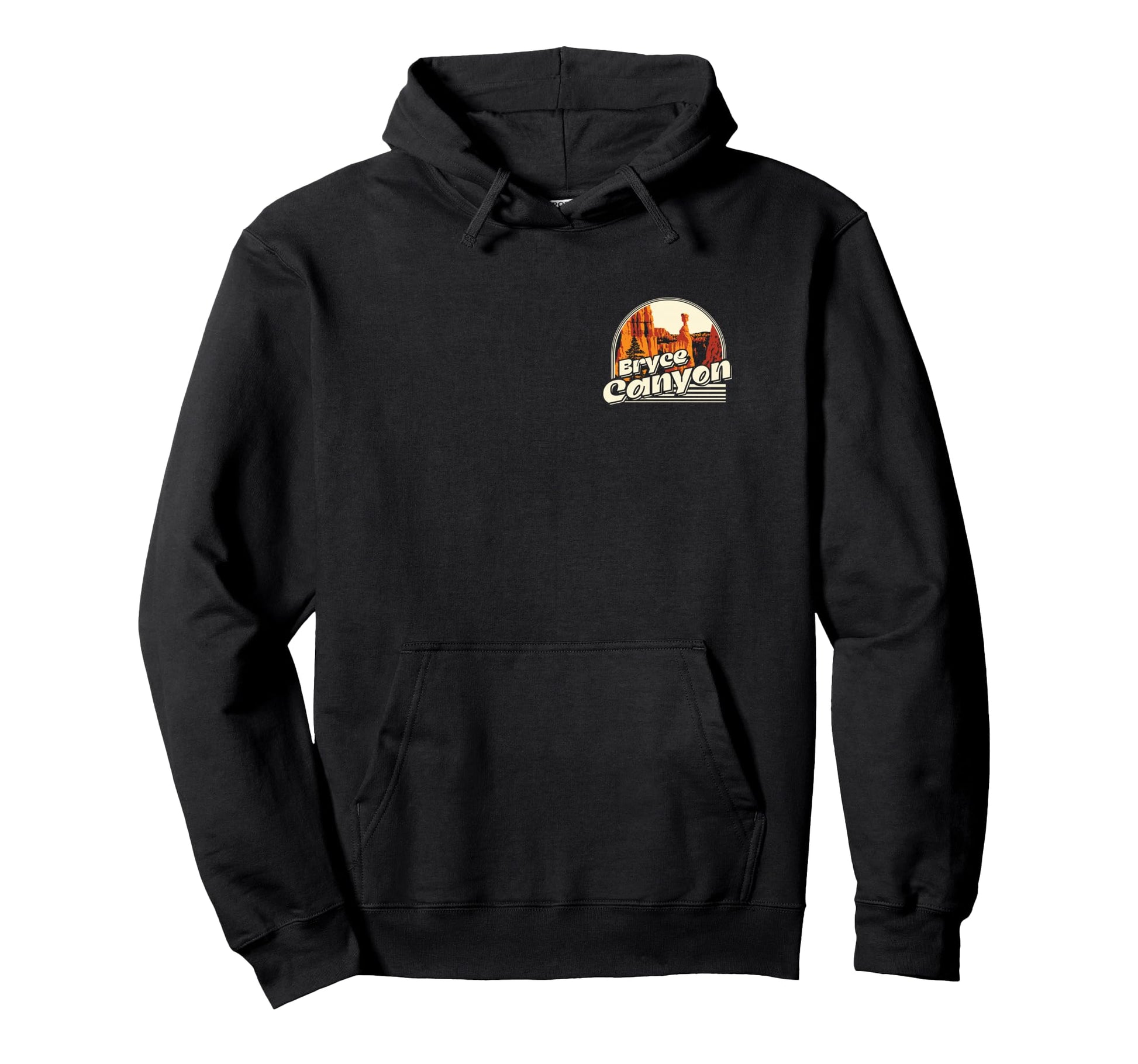 Bryce Canyon National Park Front And Hoodie - Novelty Apparel for Adults - T-Shirt, Sweatshirt, Hoodie