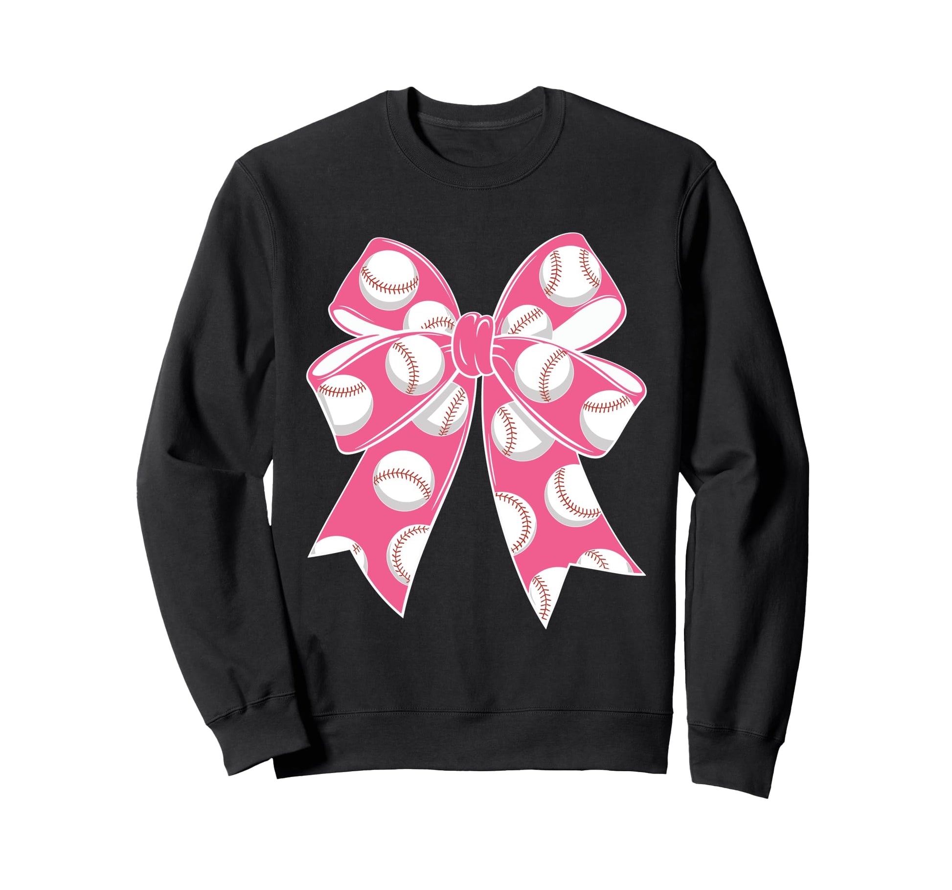 Baseball Coquette Bow Baseball Mom Sweatshirt - Aesthetic Graphic Unisex - T-Shirt, Sweatshirt, Hoodie