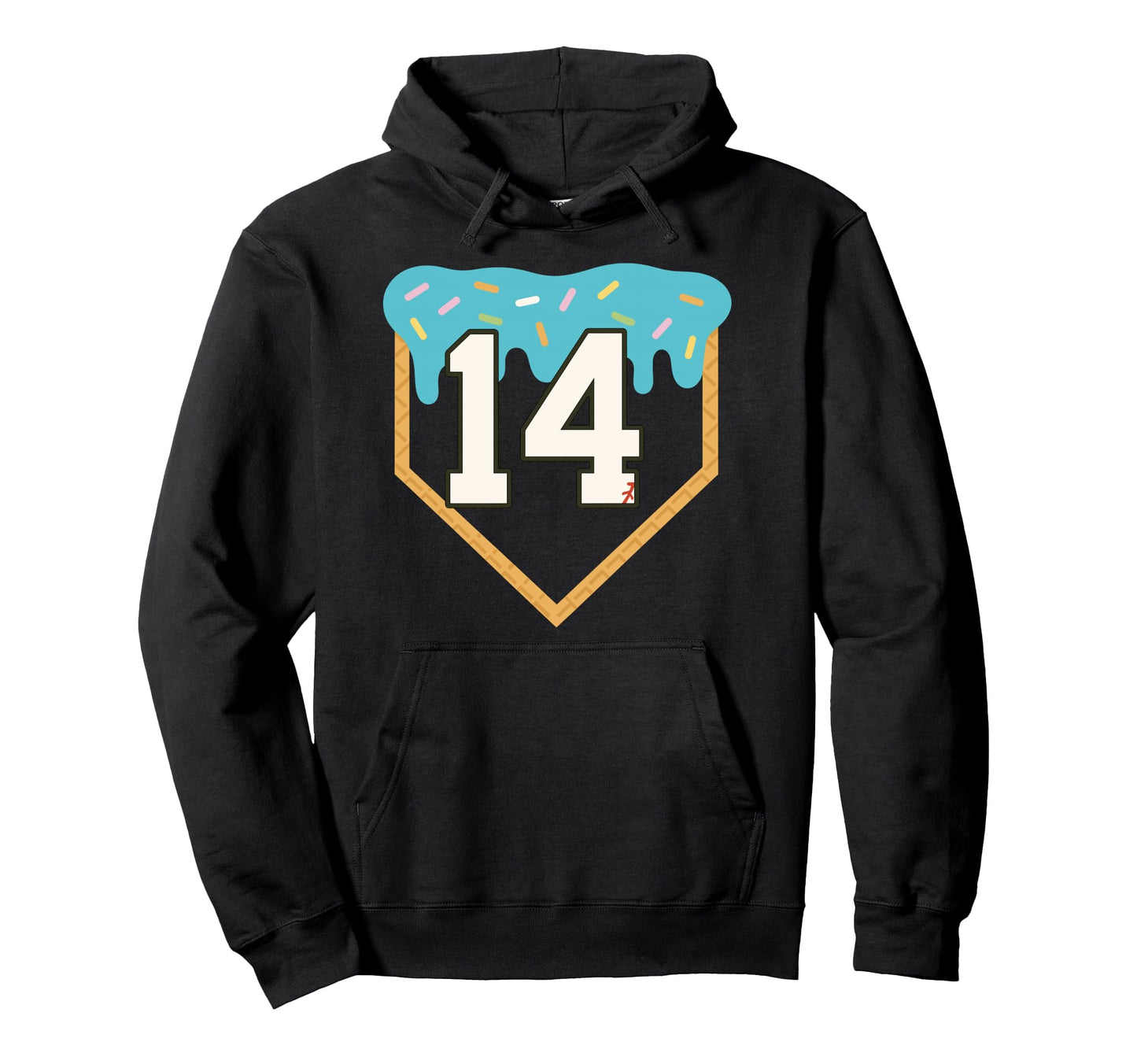 Baseball Drip 14Th Birthday 14 Hoodie - Casual Everyday Wear for Adults - T-Shirt, Sweatshirt, Hoodie