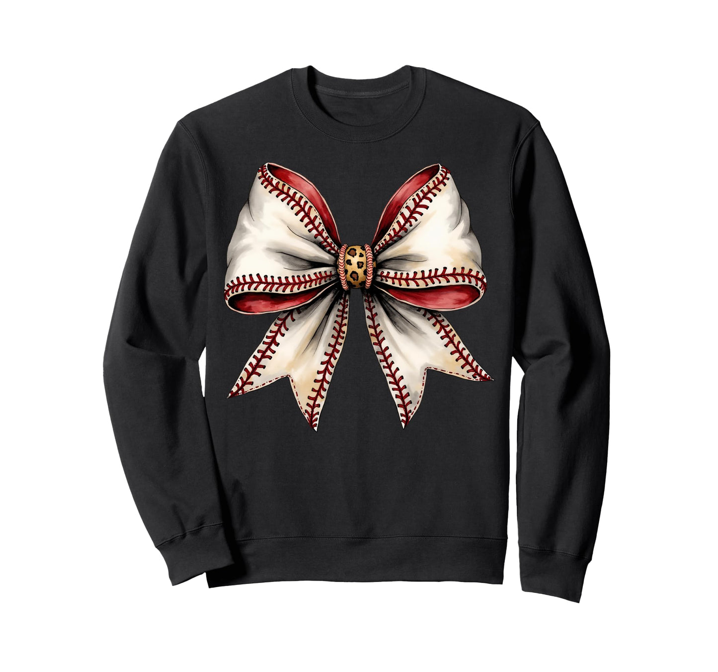 Baseball Mom Coquette White Bow Game Sweatshirt - Streetwear Style Unisex - T-Shirt, Sweatshirt, Hoodie