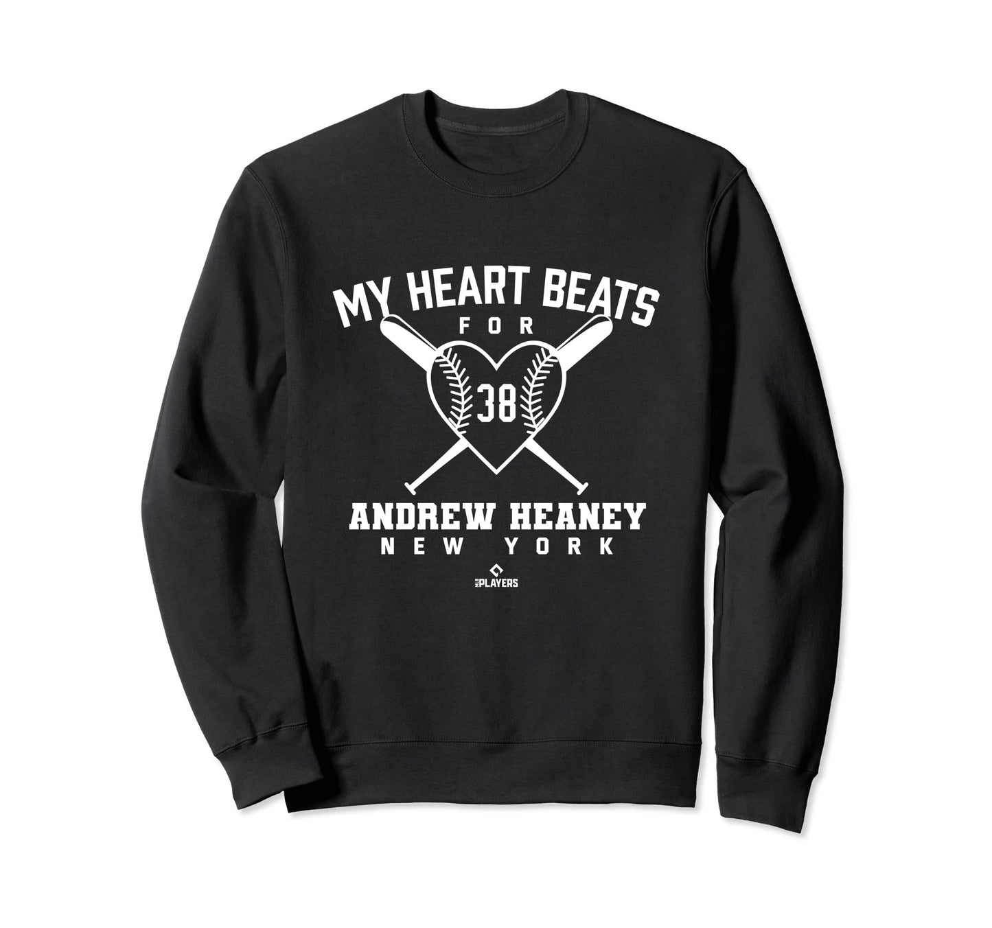 My Heart Beats Andrew Heaney Sweatshirt - Casual Everyday Wear Unisex - T-Shirt, Sweatshirt, Hoodie