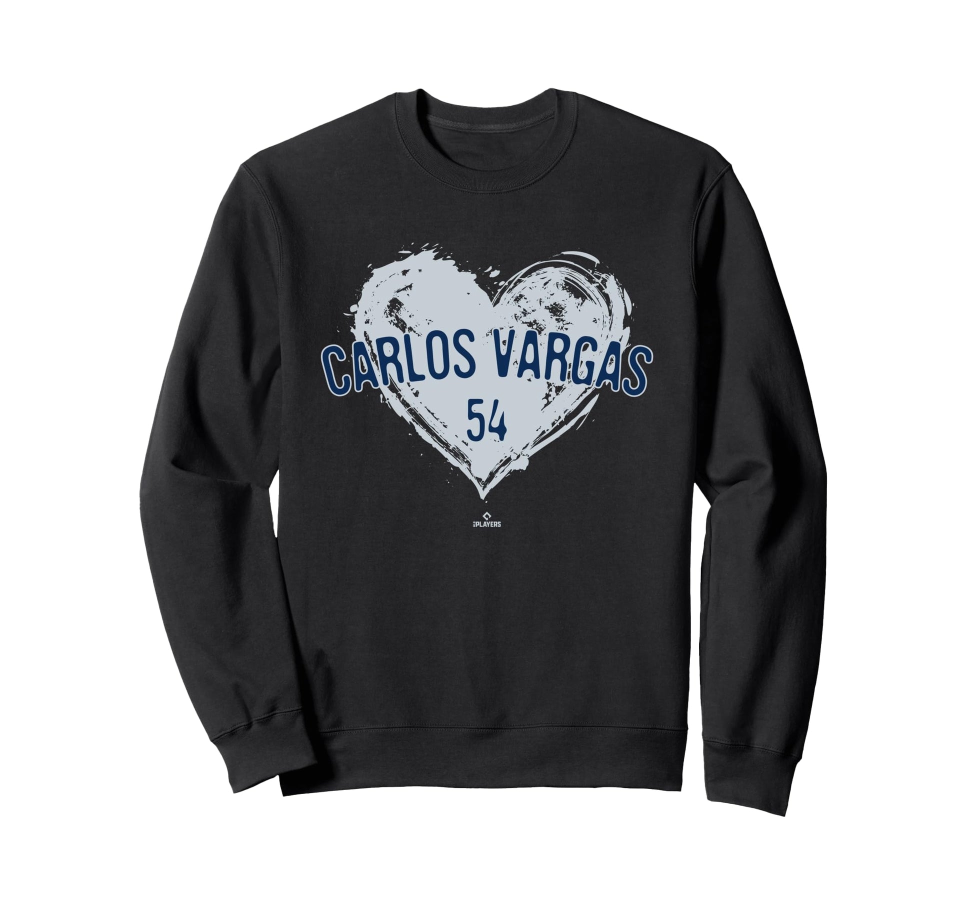 Distressed Heart Carlos Vargas Sweatshirt - Graphic Print Men Women - T-Shirt, Sweatshirt, Hoodie