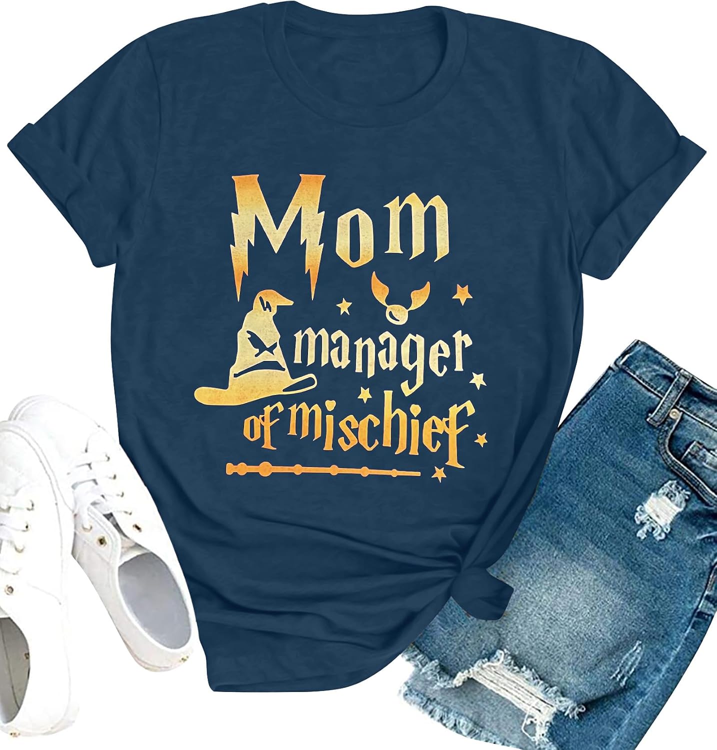 Women Funny Mom Manager Life Fantastic Mama Magic - Adult & Kids T-Shirts, Sweatshirts & Hoodies apparel design preview 1