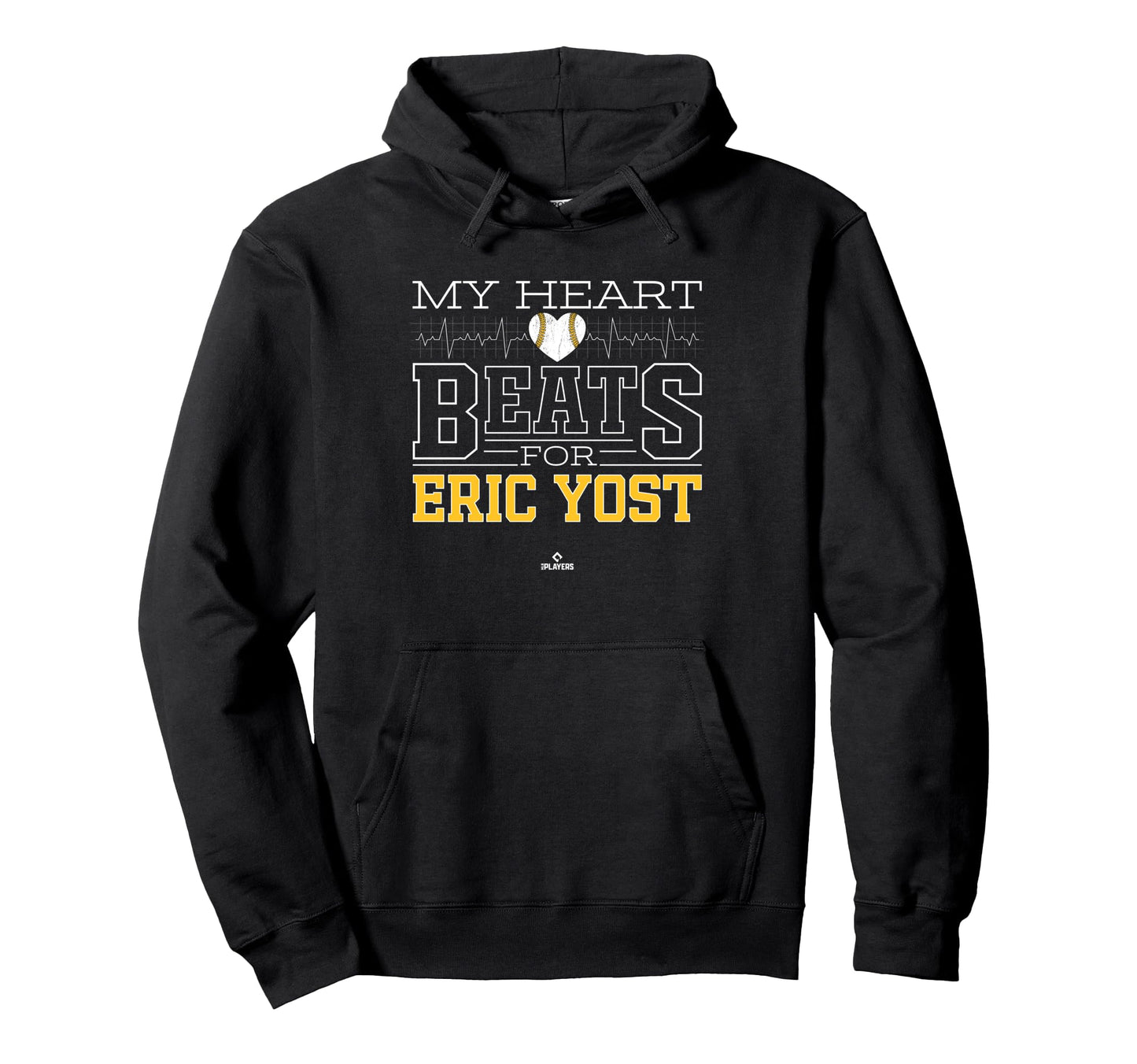 My Heart Beats Eric Yost Prospect Hoodie - Trendy Graphic for Adults - T-Shirt, Sweatshirt, Hoodie