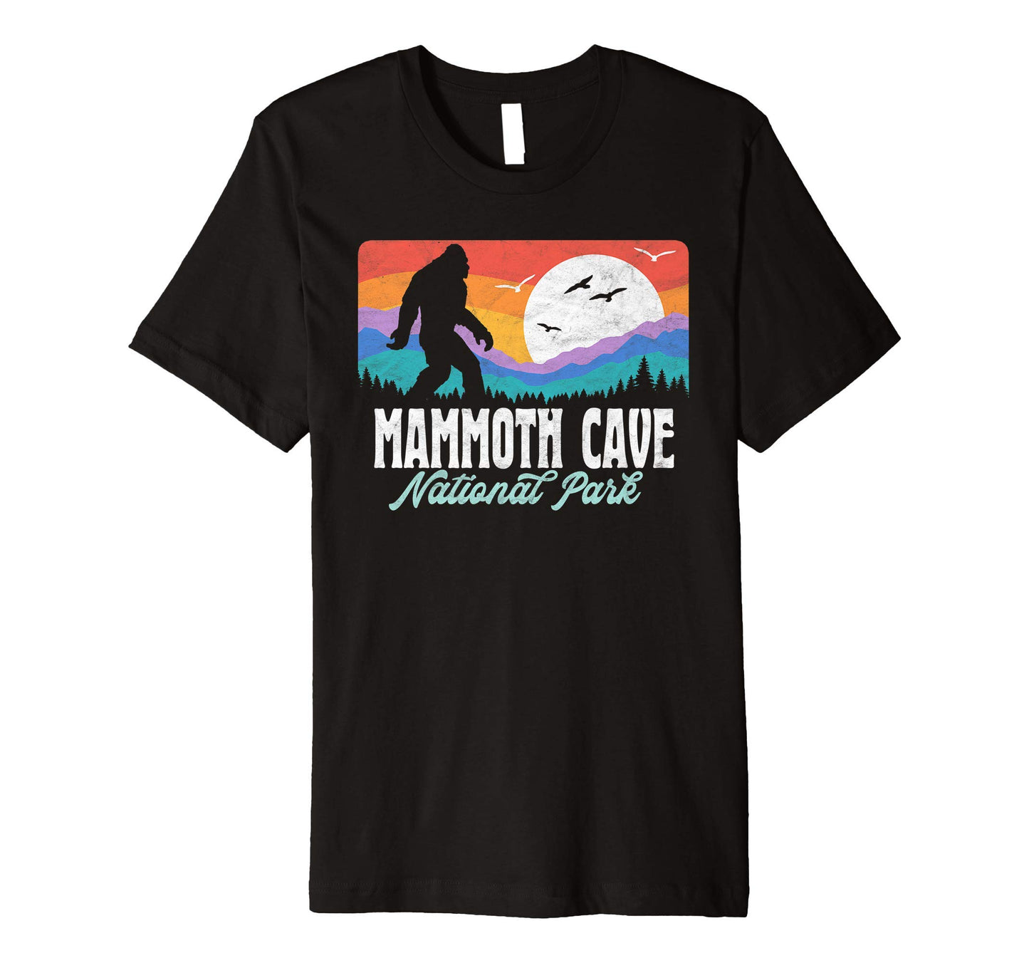 Mammoth Cave National Park Bigfoot T-Shirt - Novelty Apparel Unisex - T-Shirt, Sweatshirt, Hoodie