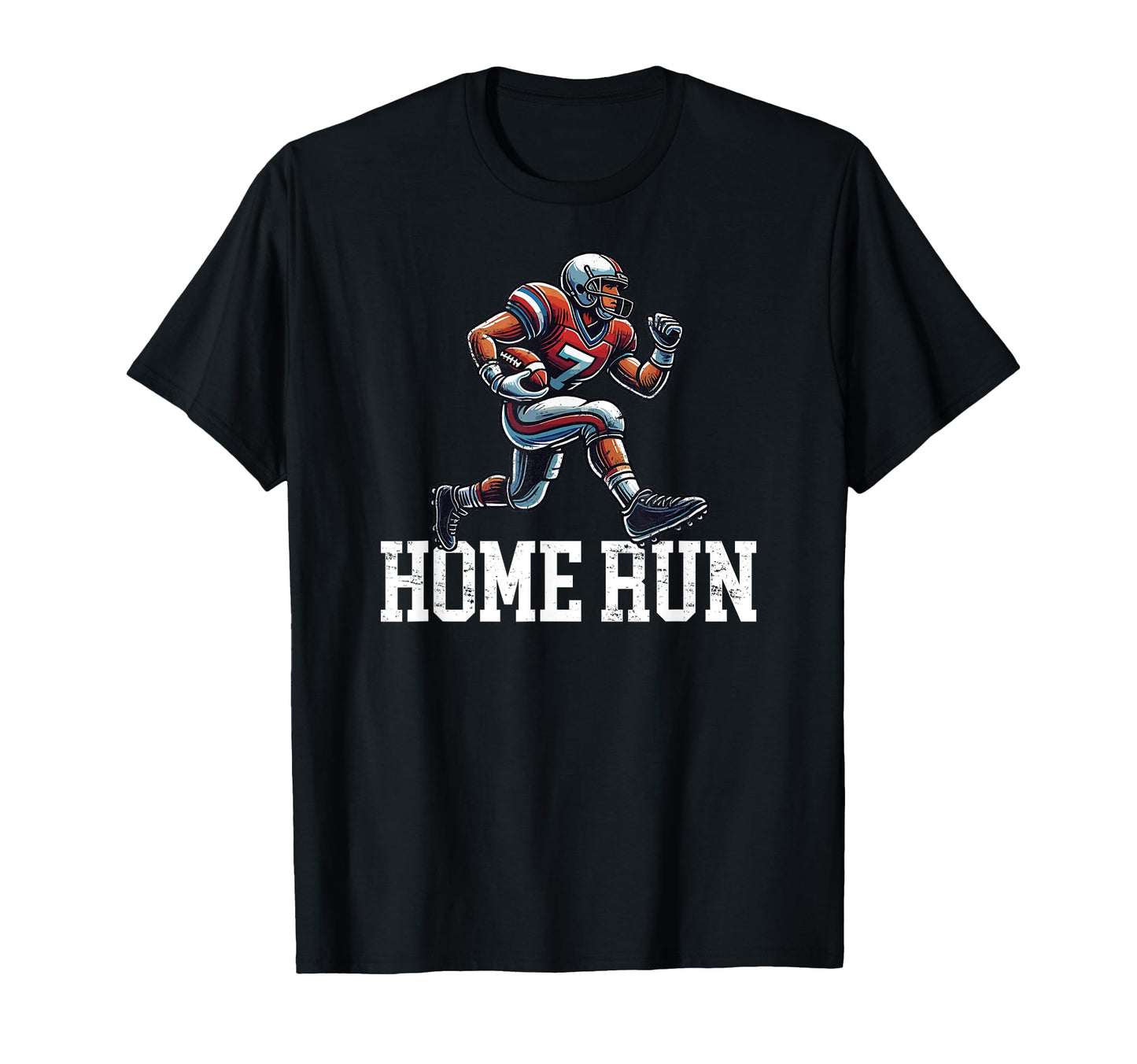 Home Run Funny Baseball Football Mash T-Shirt - Trendy Graphic for Adults - T-Shirt, Sweatshirt, Hoodie