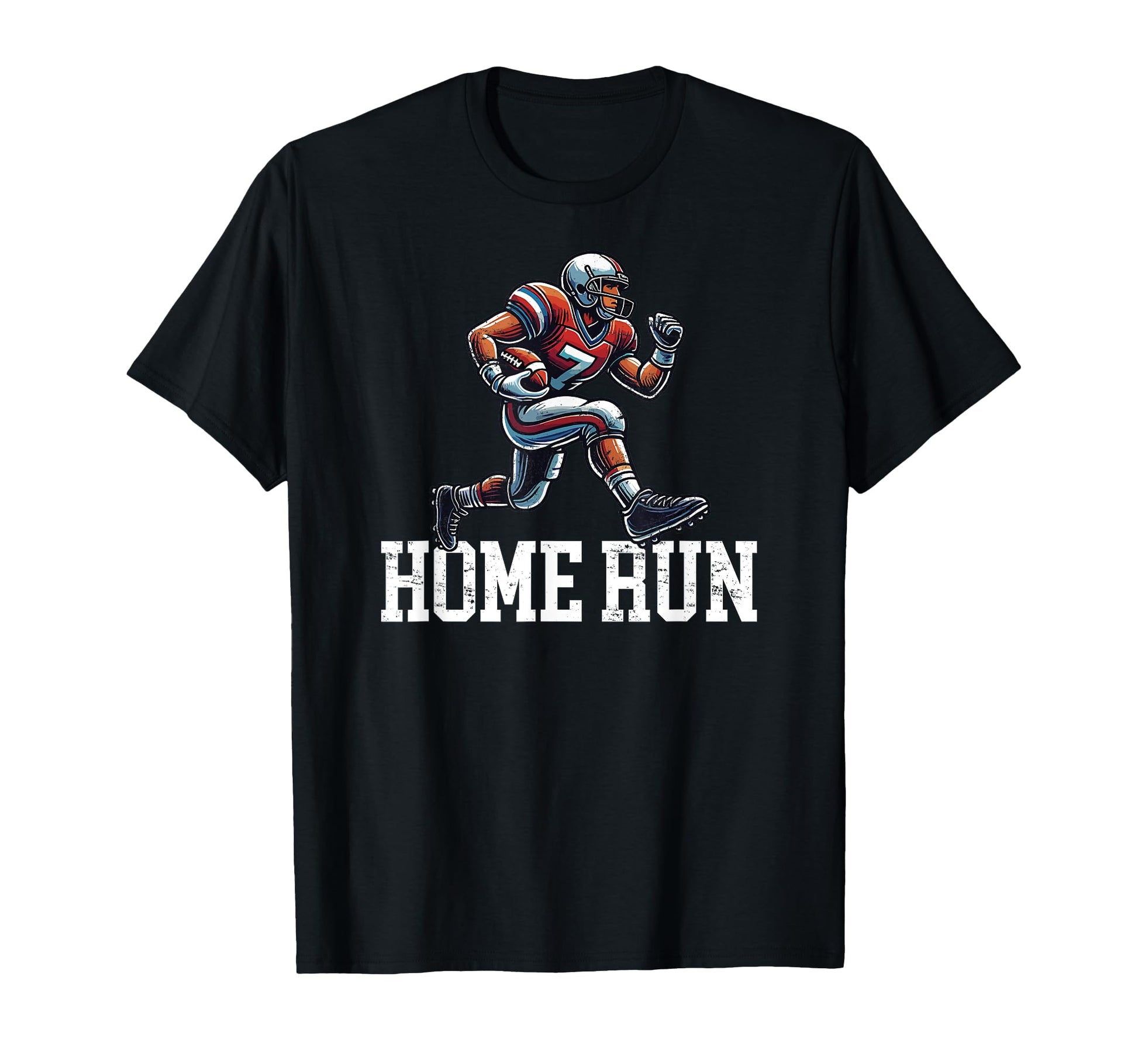 Home Run Funny Baseball Football Mash T-Shirt - Trendy Graphic for Adults - T-Shirt, Sweatshirt, Hoodie