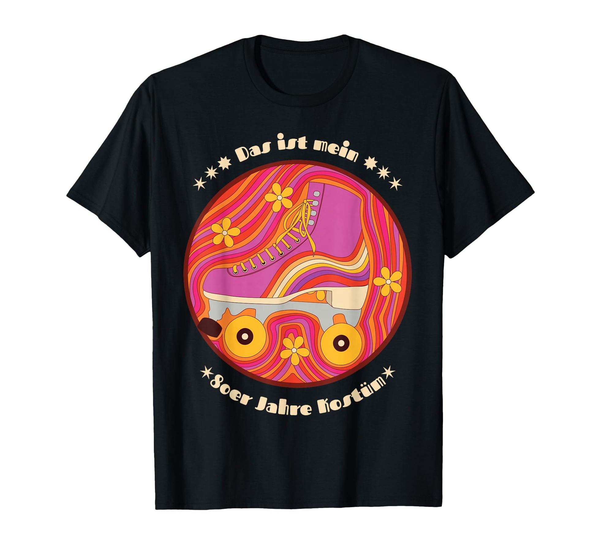 Das Ist Mein 80S Costume Roller T-Shirt - Fun Novelty Design Men Women - T-Shirt, Sweatshirt, Hoodie