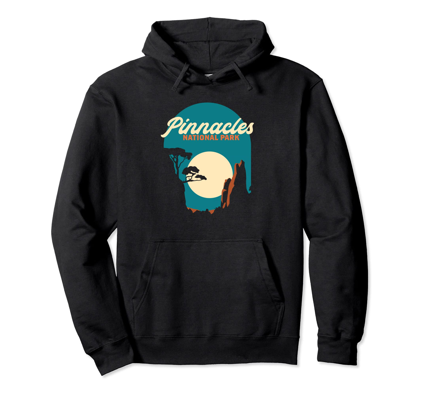 Pinnacles National Park 80S Night Hoodie - Novelty Apparel Men Women - T-Shirt, Sweatshirt, Hoodie