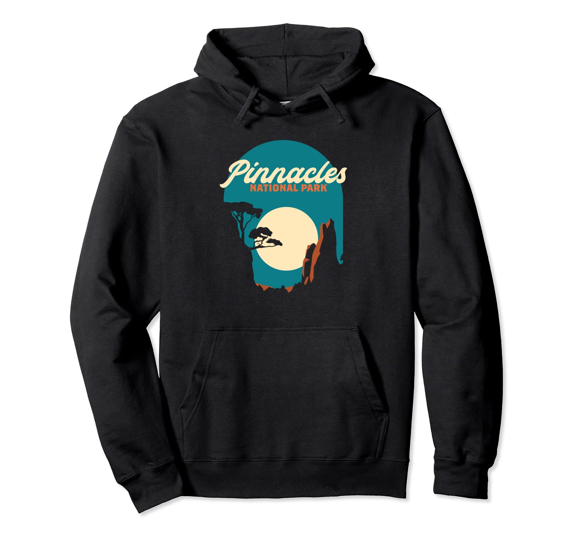 Pinnacles National Park 80S Night Hoodie - Novelty Apparel Men Women - T-Shirt, Sweatshirt, Hoodie
