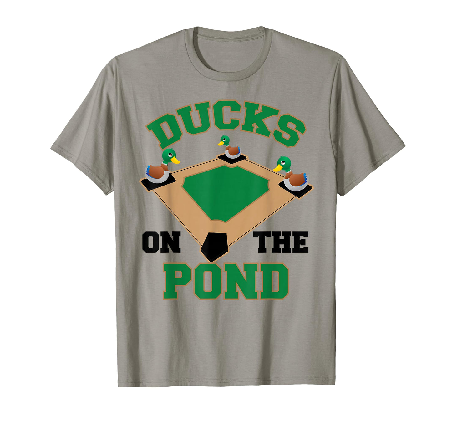Ducks Pond Softball Player Funny T-Shirt - Streetwear Style Men Women - T-Shirt, Sweatshirt, Hoodie
