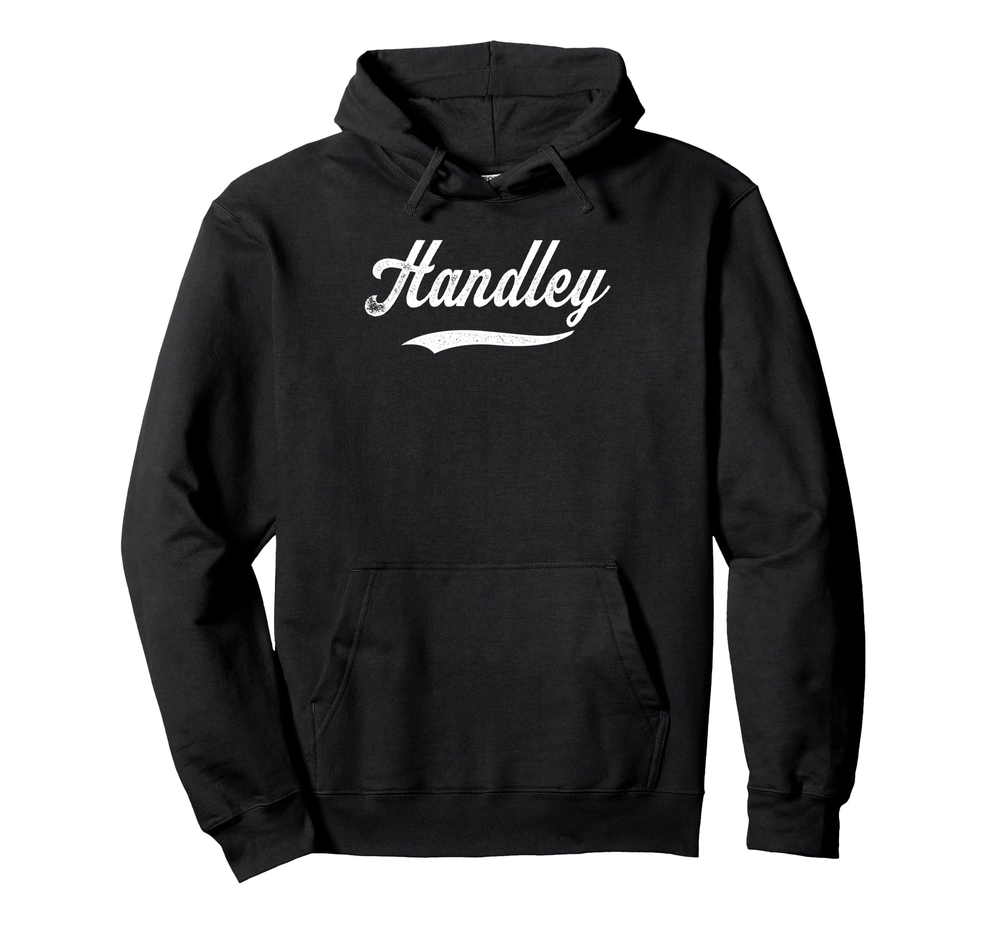 Distressed Script Maverick Handley Hoodie - Streetwear Style Unisex - T-Shirt, Sweatshirt, Hoodie