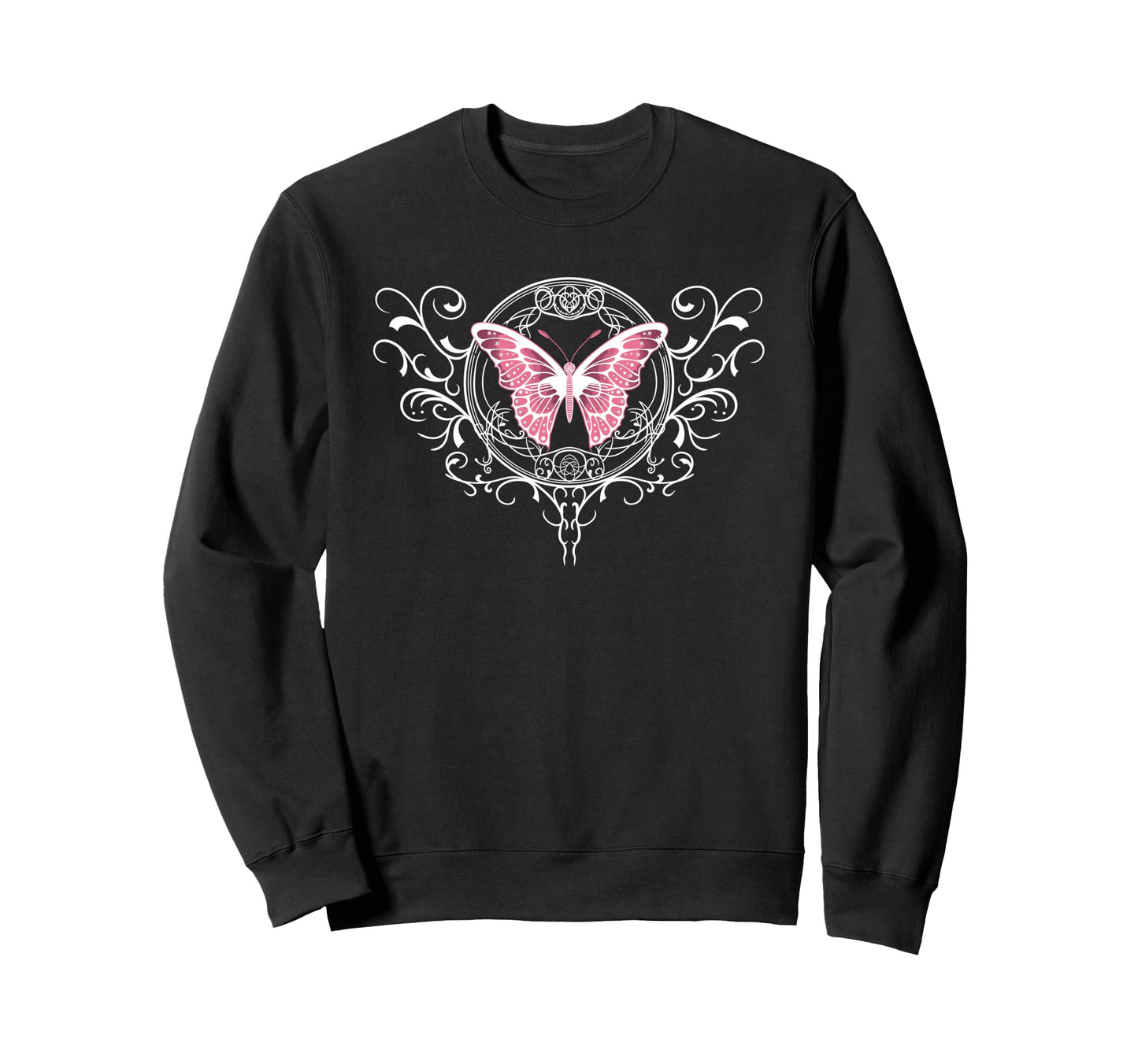 Fairycore Dark Grunge Tattoo Sweatshirt - Aesthetic Graphic for Adults - T-Shirt, Sweatshirt, Hoodie