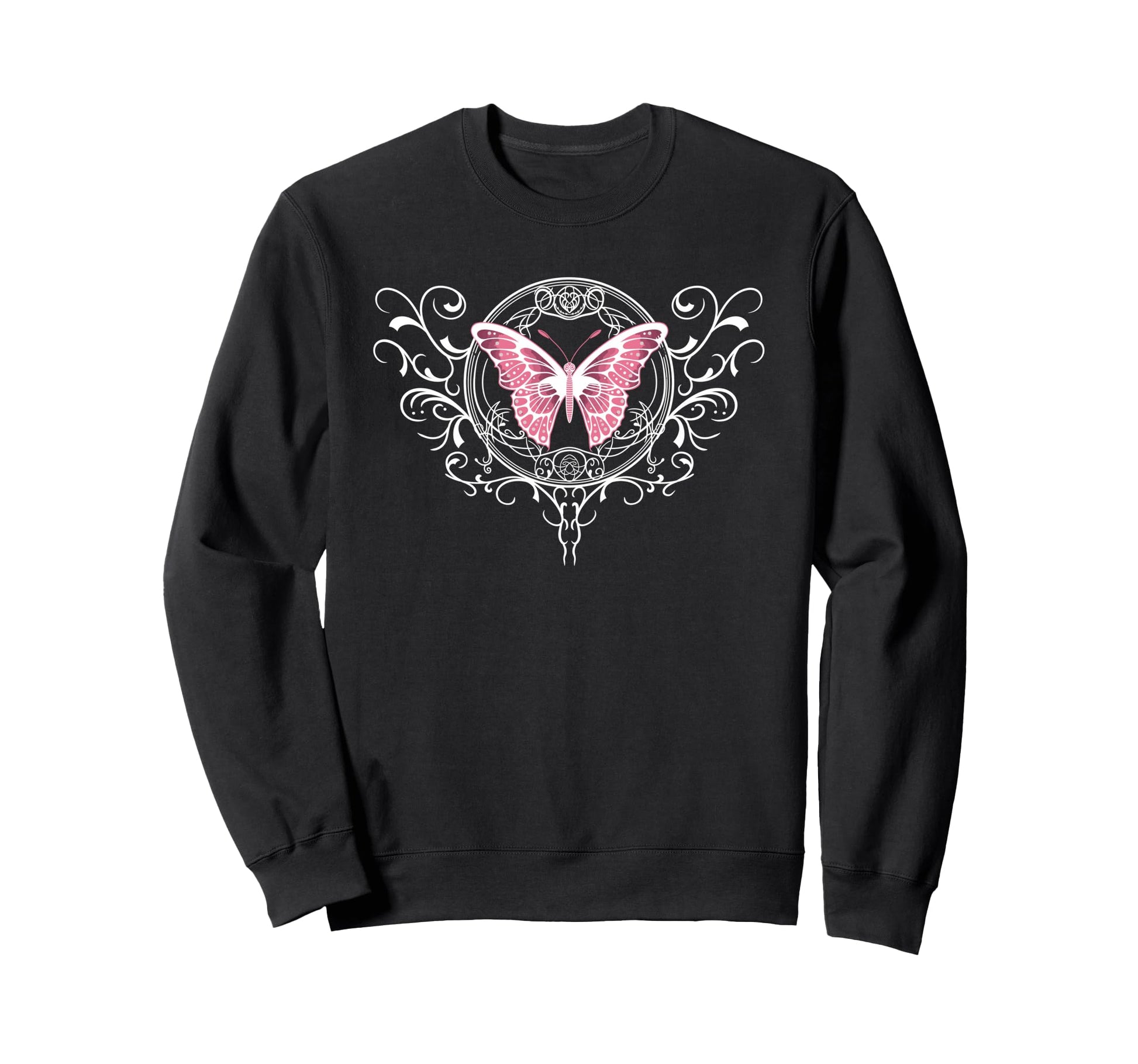 Fairycore Dark Grunge Tattoo Sweatshirt - Aesthetic Graphic for Adults - T-Shirt, Sweatshirt, Hoodie