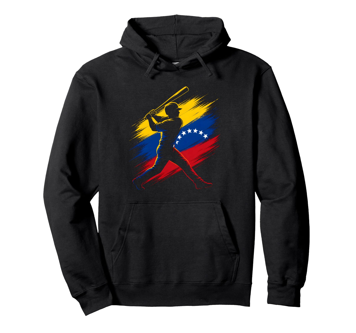 Venezuela Baseball Flag Heritage Hoodie - Streetwear Style for Adults - T-Shirt, Sweatshirt, Hoodie