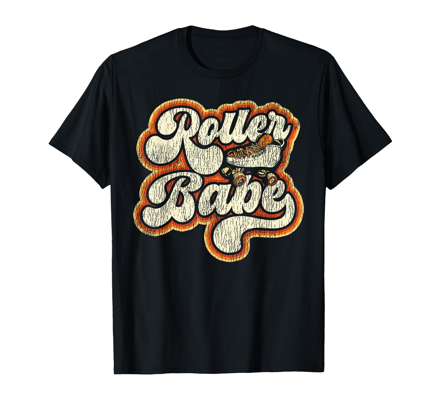 Roller Skating Skate 1970S Roller Babe T-Shirt - Streetwear Style Unisex - T-Shirt, Sweatshirt, Hoodie