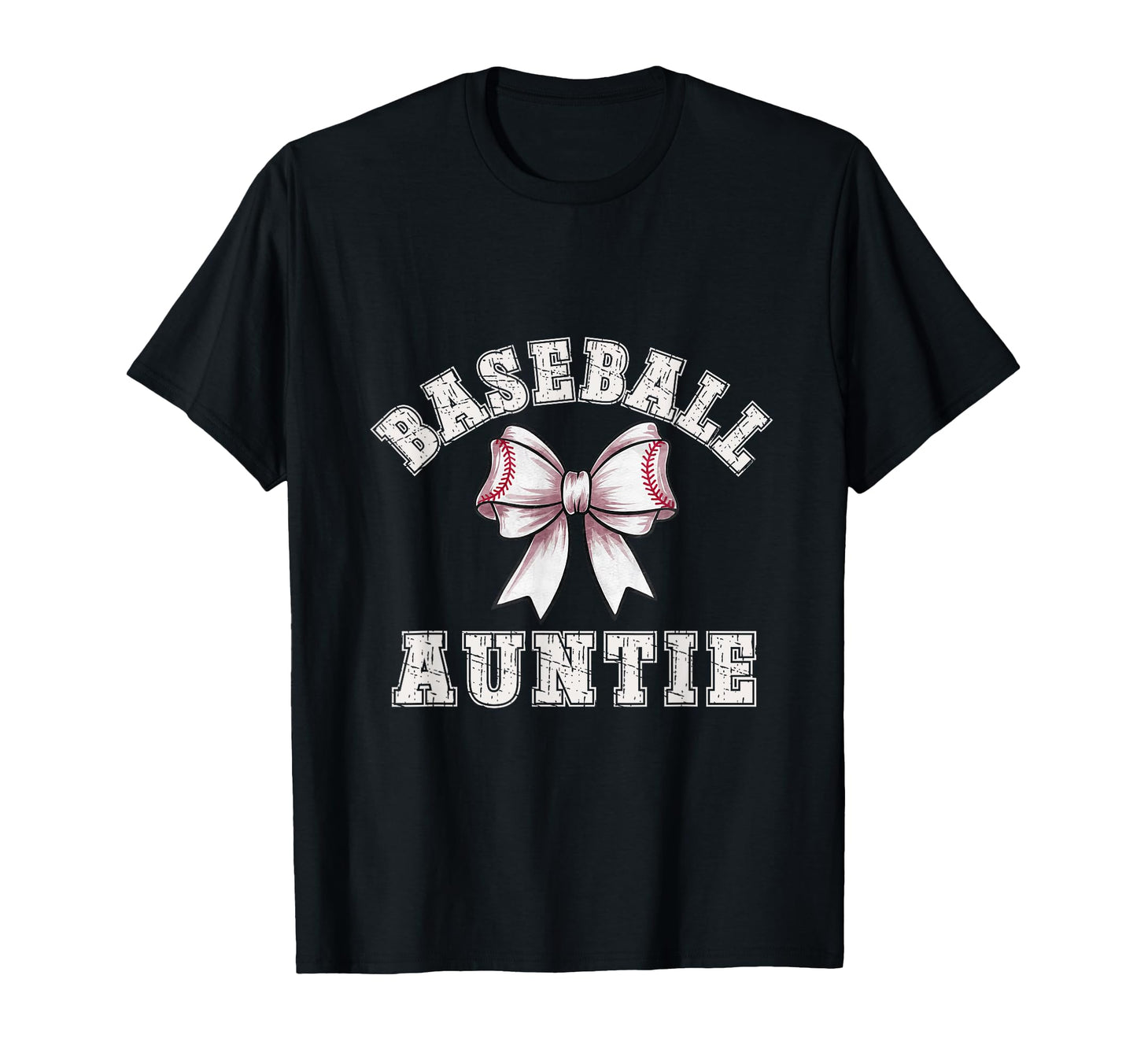 Coquette Baseball Auntie Bow Game Day T-Shirt - Novelty Apparel Men Women - T-Shirt, Sweatshirt, Hoodie