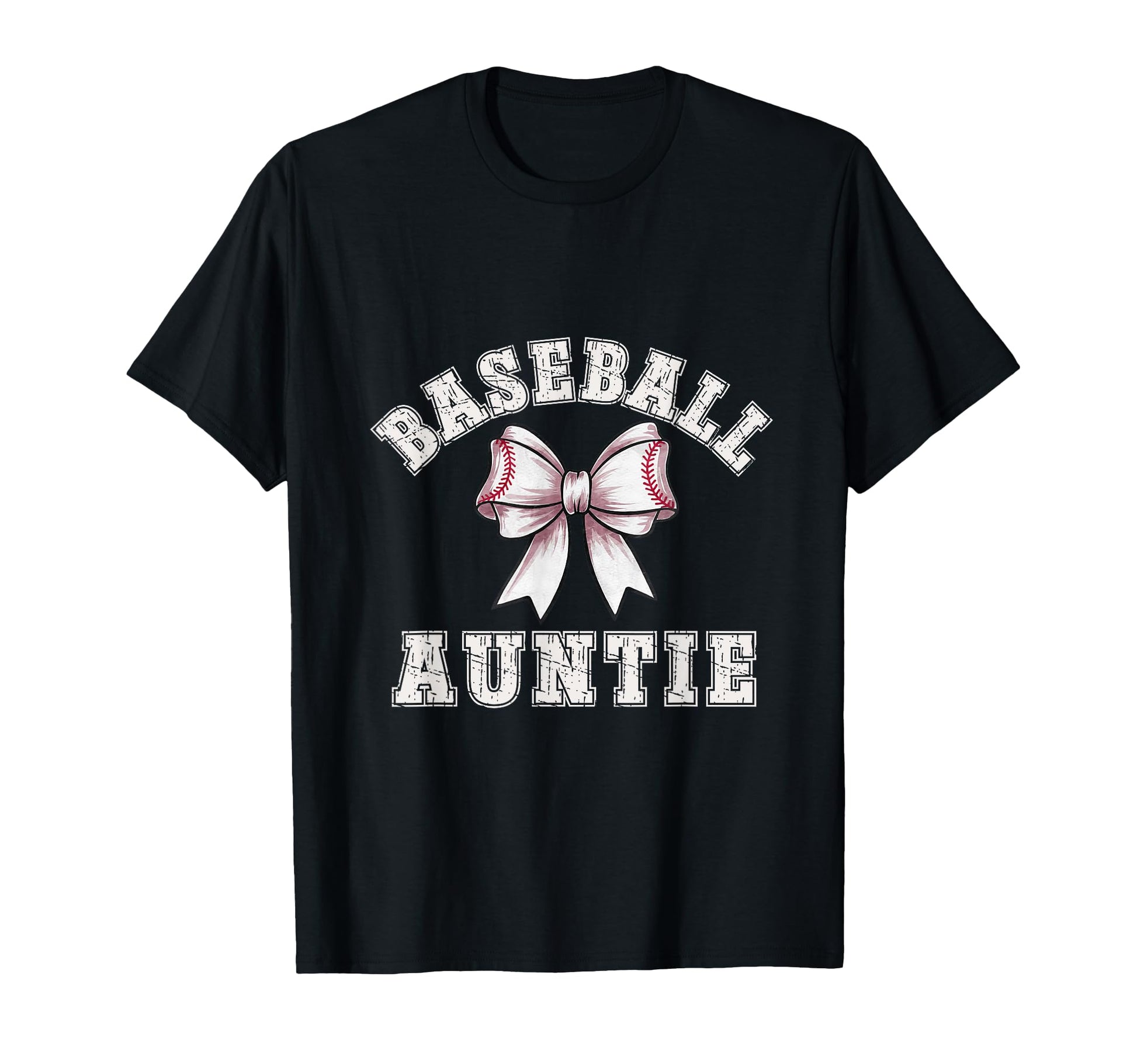 Coquette Baseball Auntie Bow Game Day T-Shirt - Novelty Apparel Men Women - T-Shirt, Sweatshirt, Hoodie