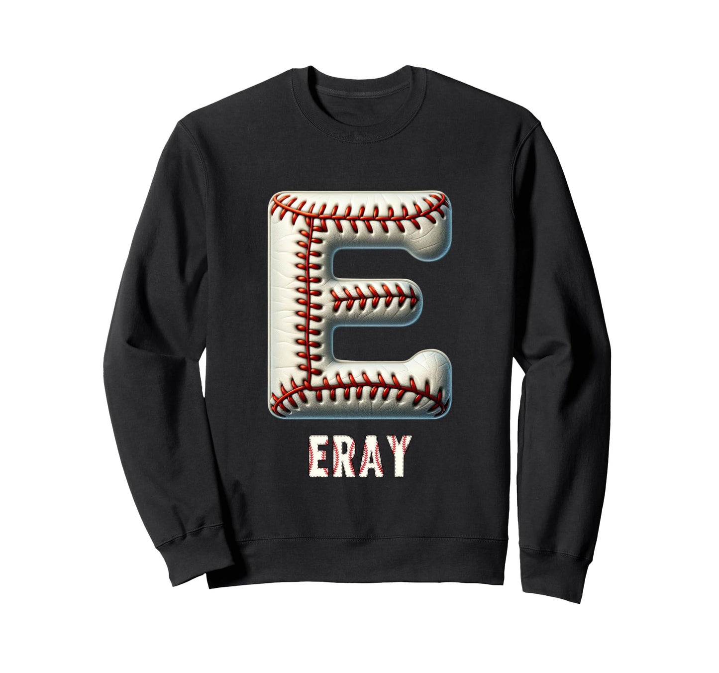 Baseball Home Run Janosch Initial Sweatshirt - Minimalist Print Unisex - T-Shirt, Sweatshirt, Hoodie