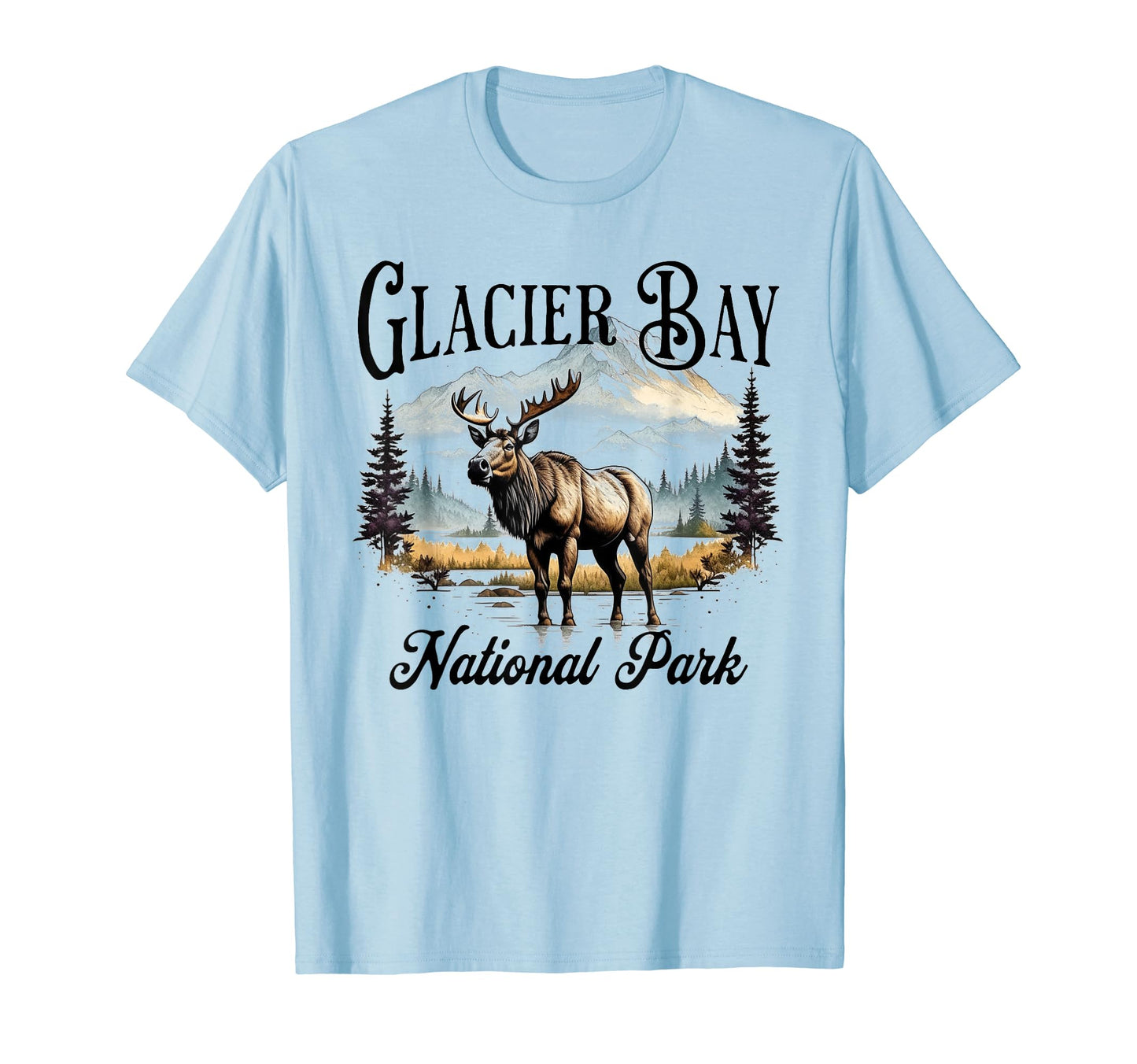 Glacier Bay National Park Alaska Hoodie - Casual Everyday Wear for Adults - T-Shirt, Sweatshirt, Hoodie