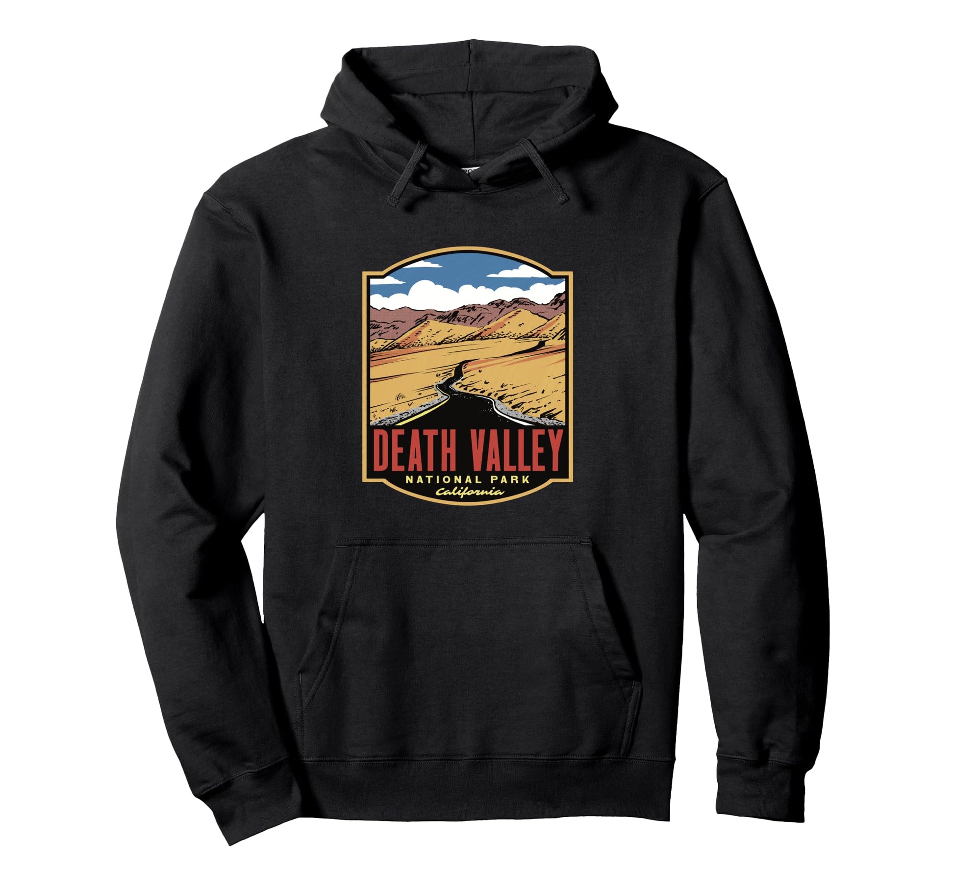 Death Valley National Park California Hoodie - Aesthetic Graphic Unisex - T-Shirt, Sweatshirt, Hoodie