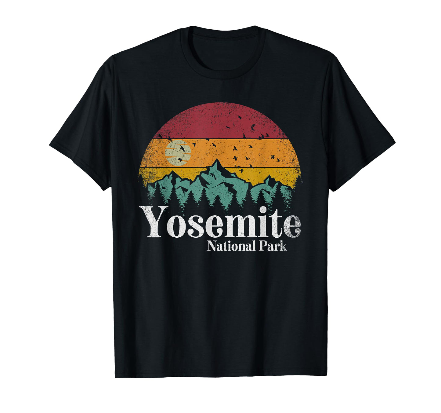 Yosemite National Park Mountains Hiking T-Shirt - Streetwear Style Unisex - T-Shirt, Sweatshirt, Hoodie