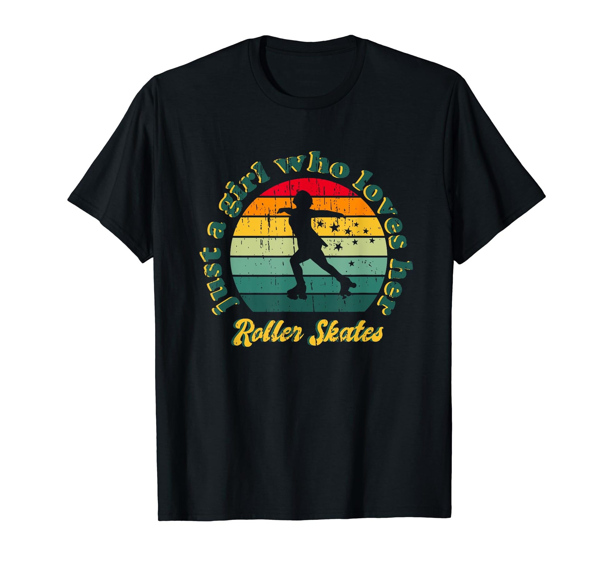 Just Who Loves Her Roller Skates T-Shirt - Fun Novelty Design for Adults - T-Shirt, Sweatshirt, Hoodie