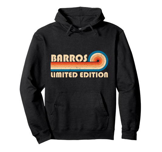 Barros 70S 80S Sunset Stripe Hoodie - Graphic Print for Adults - T-Shirt, Sweatshirt, Hoodie