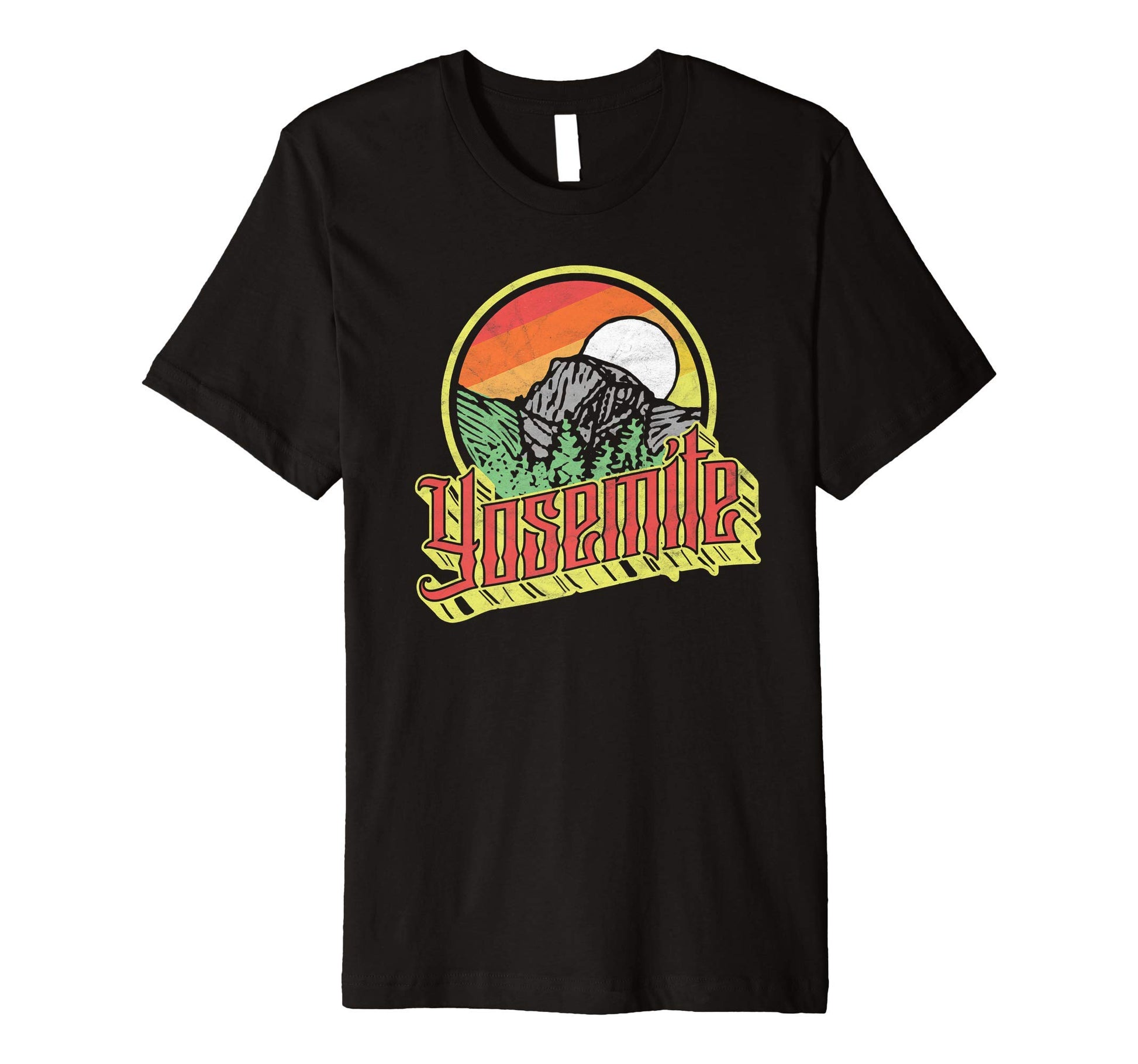 Yosemite National Park Half Dome T-Shirt - Trendy Graphic Men Women - T-Shirt, Sweatshirt, Hoodie