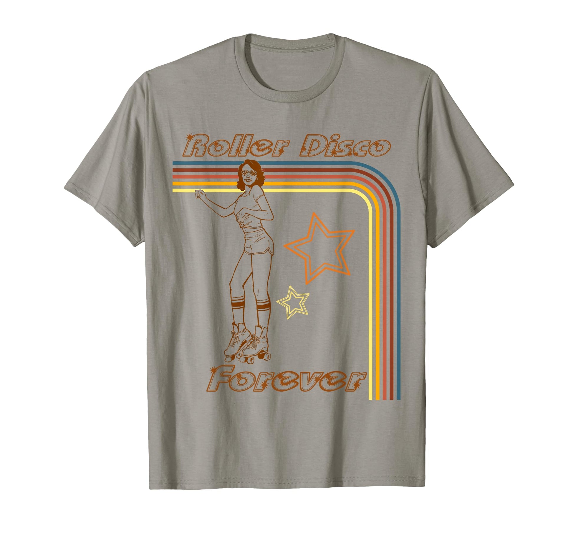70S Roller Disco Skate T-Shirt - Streetwear Style Unisex - T-Shirt, Sweatshirt, Hoodie