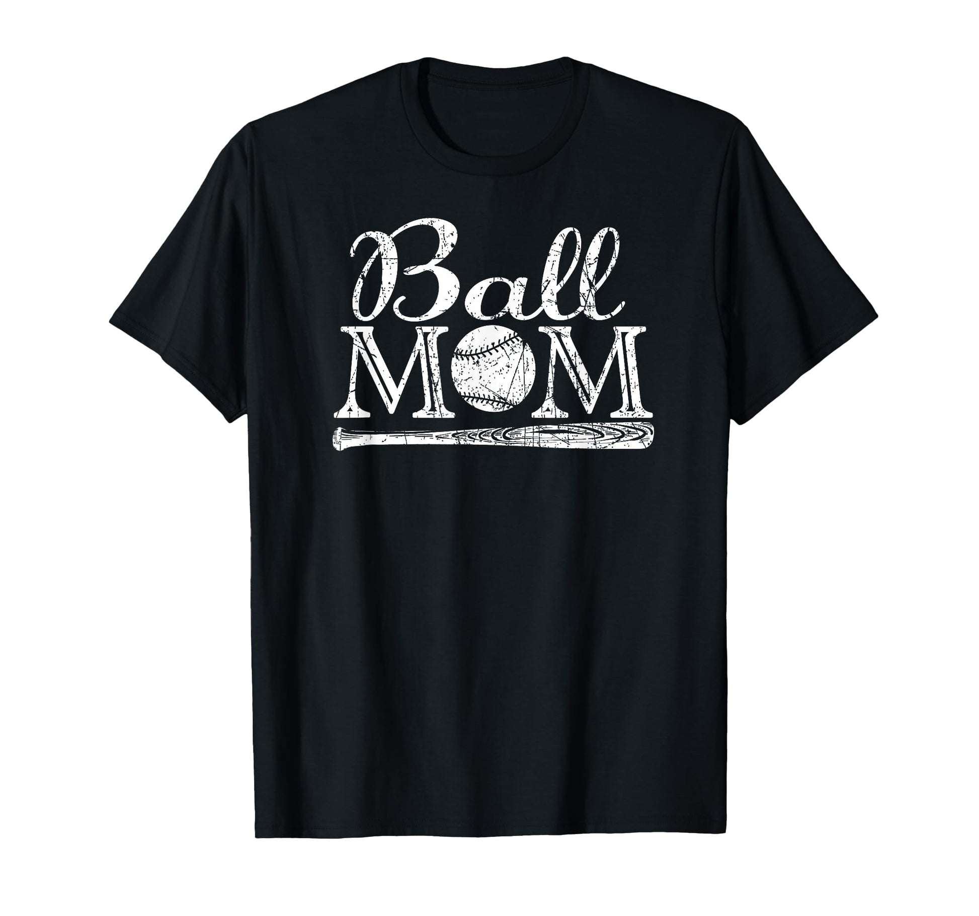 Ball Mom Baseball Softball Mom T-Shirt - Aesthetic Graphic Men Women - T-Shirt, Sweatshirt, Hoodie