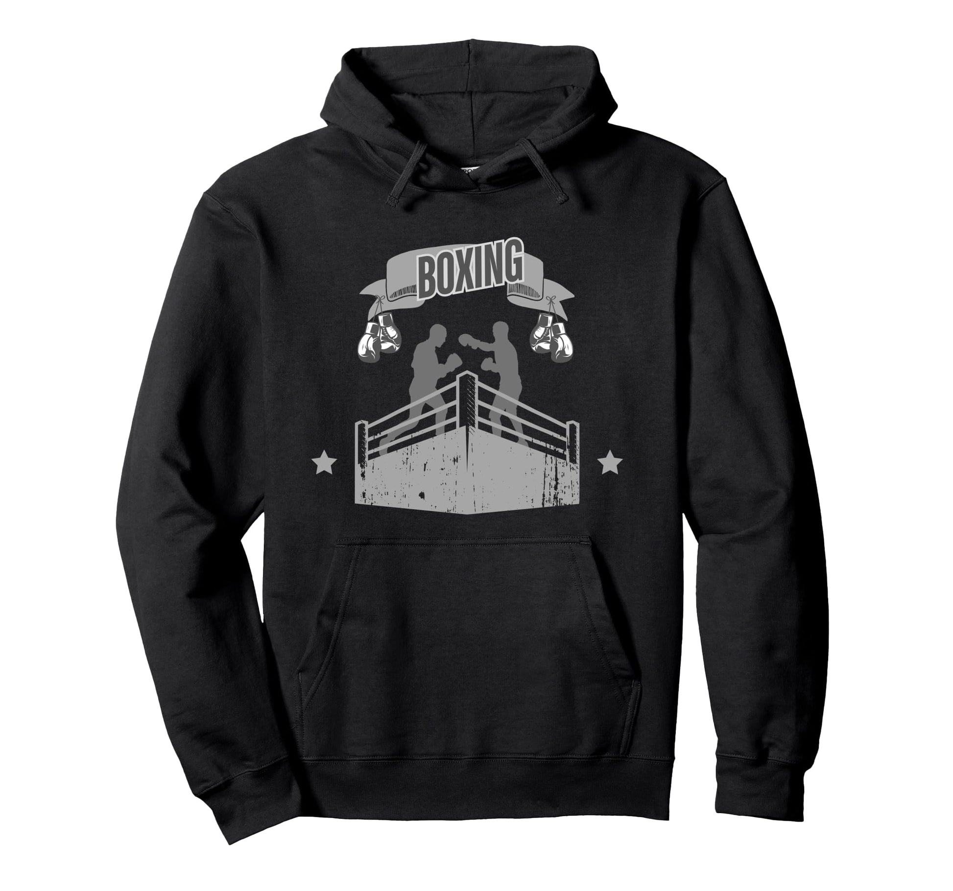 Typography Sports Fan Kickboxing Workout Hoodie - Custom Art Print Unisex - T-Shirt, Sweatshirt, Hoodie